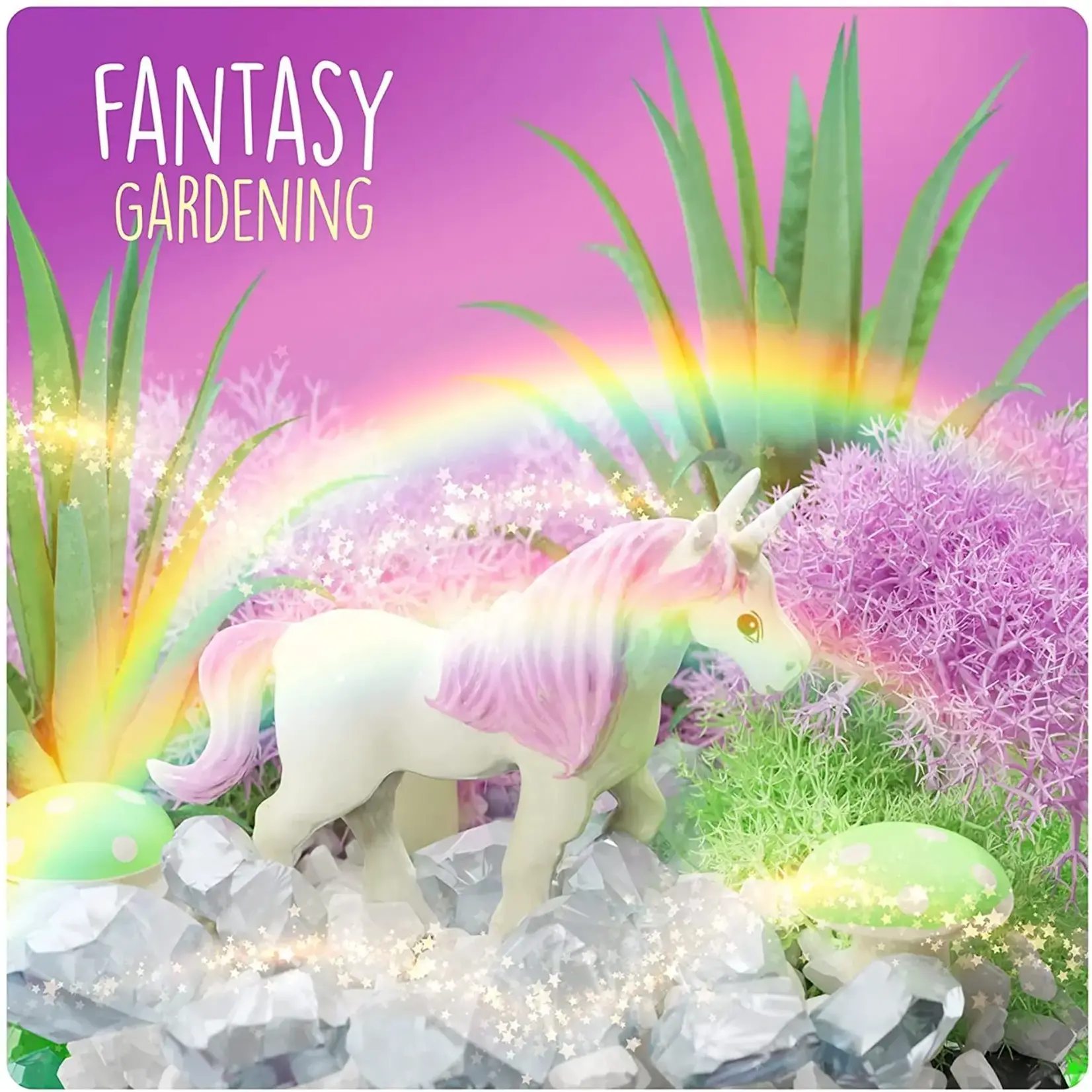 Dan & Darci Light Up Pretend Terrarium Kit - Pink Unicorn