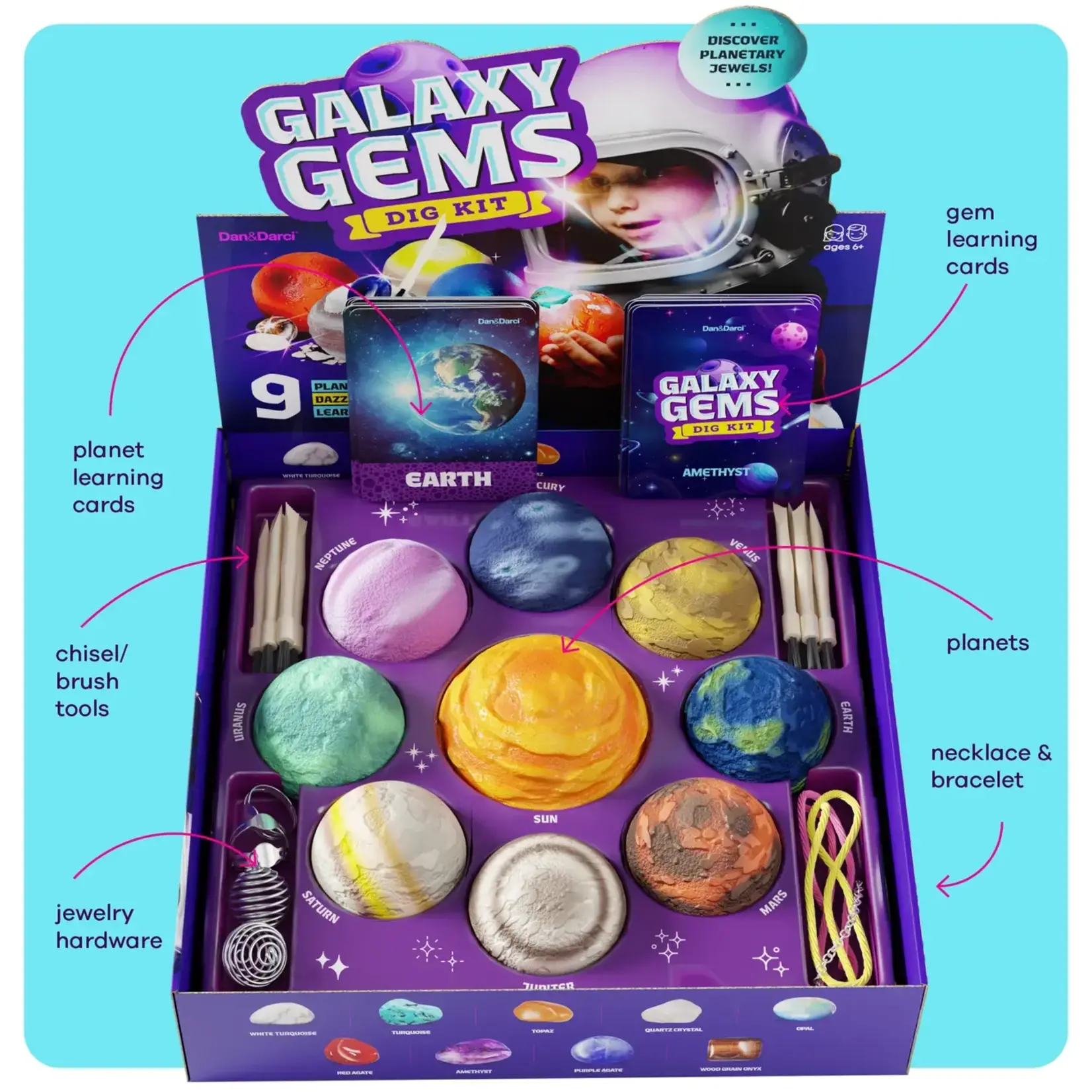 Dan & Darci Galaxy Gem Dig Kit