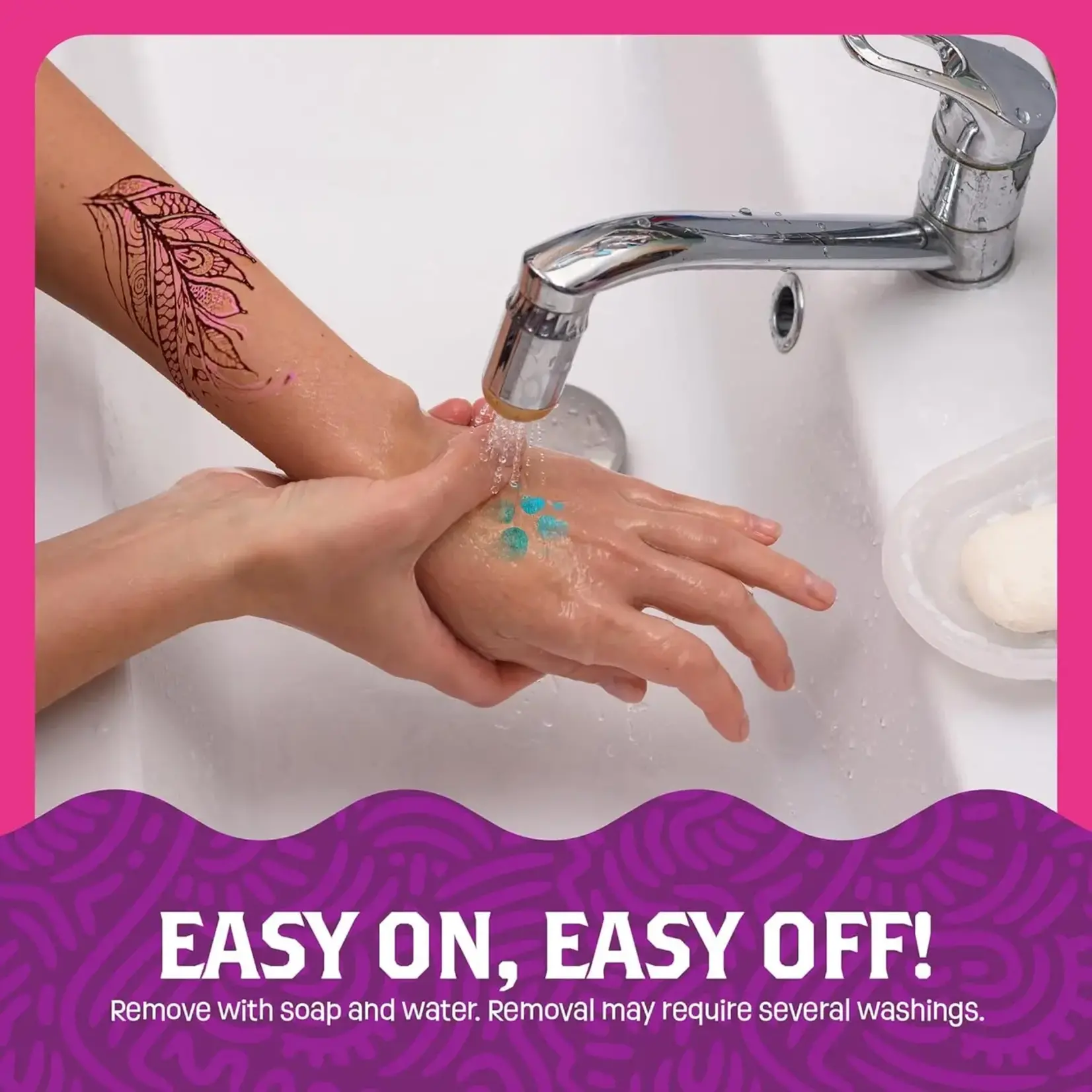 Dan & Darci Temporary Tattoo Body Markers
