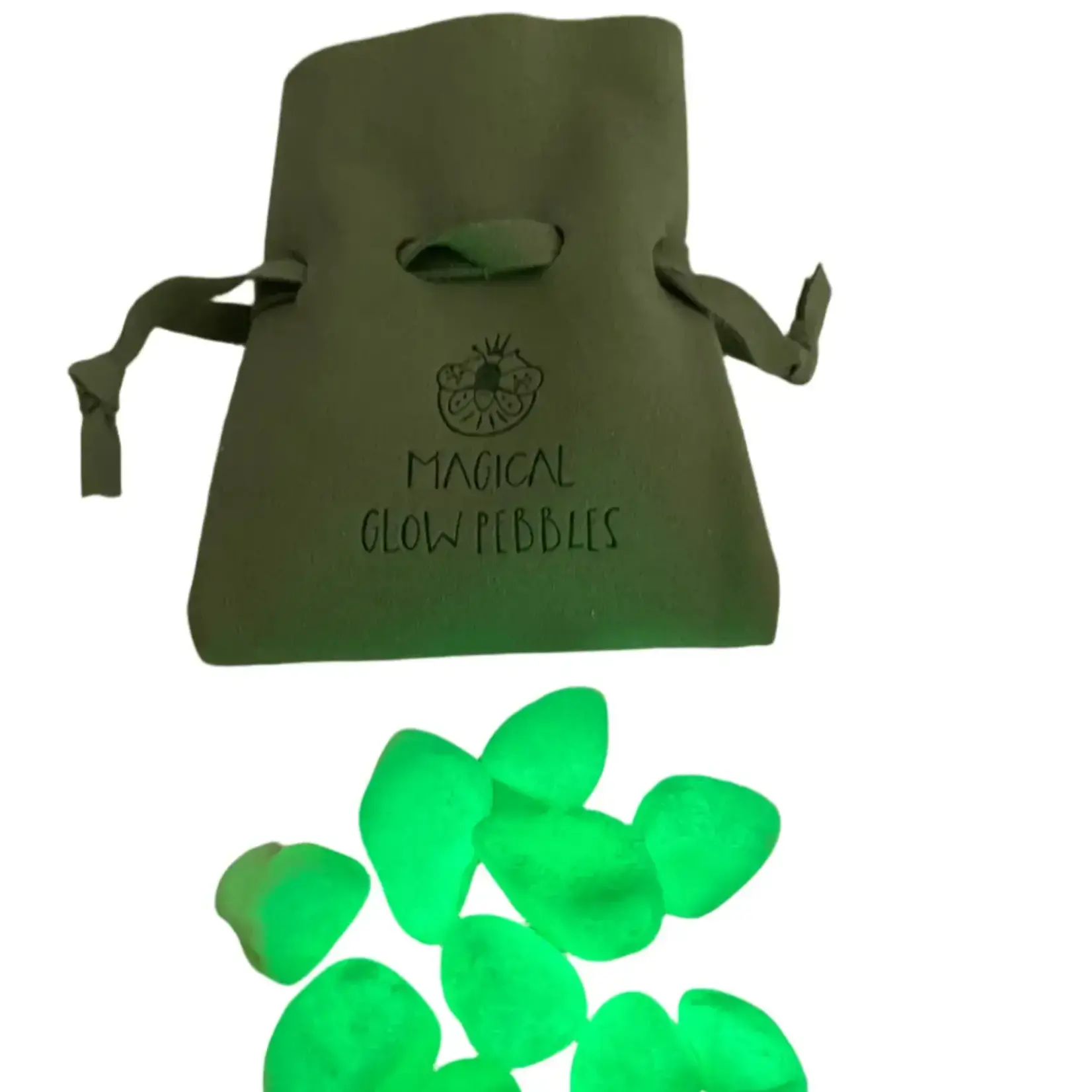 10 Super Bright Glow Pebbles