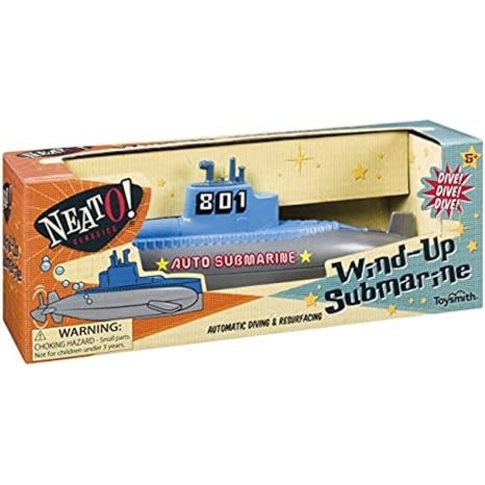 Toysmith Wind Up Submarine