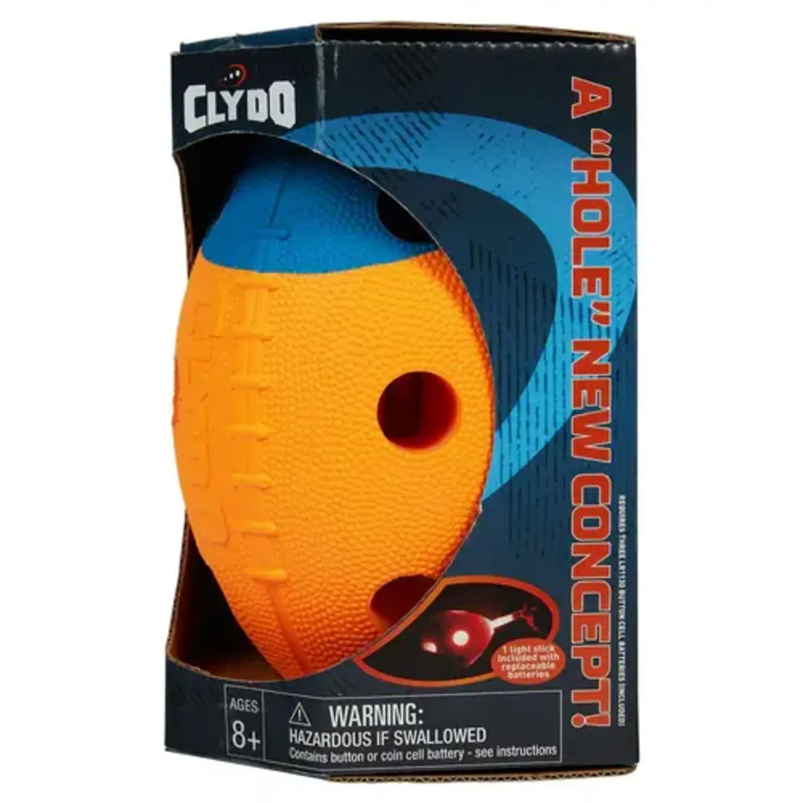 Blue Orange Games Clydo Light Up Football