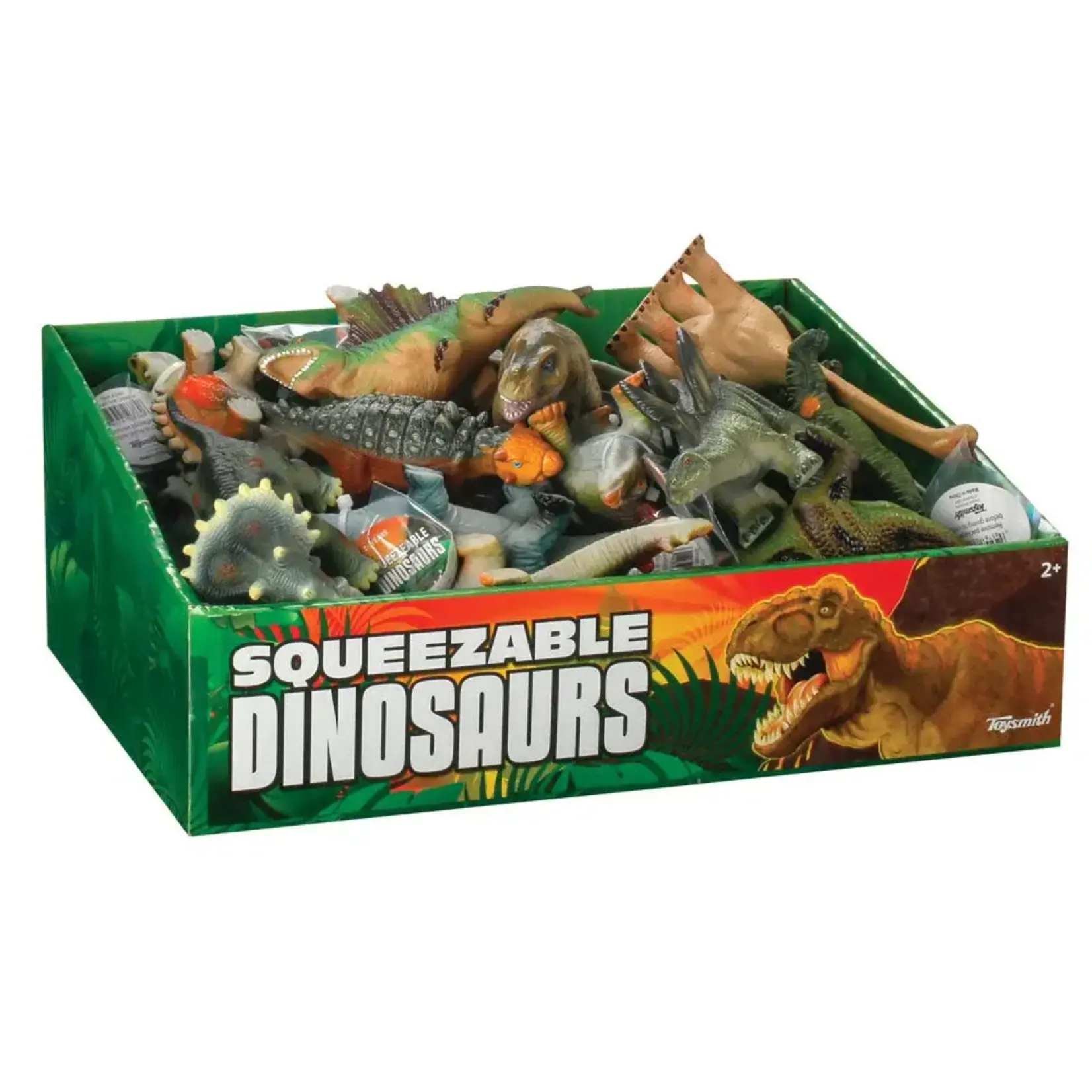 Toysmith Squeezable Dinosaurs