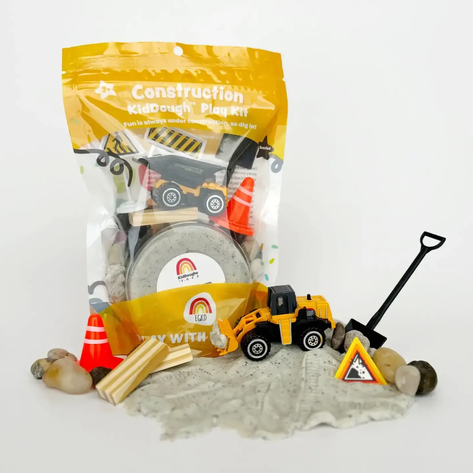 Earth Grown KidDoughs Construction KidDough Play Kit