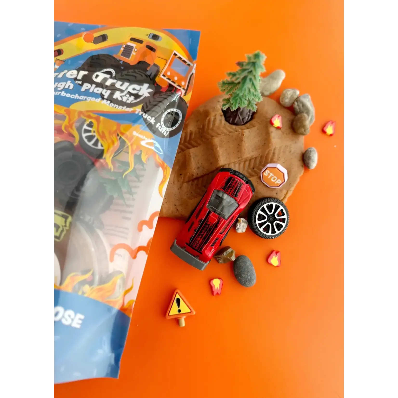 Earth Grown KidDoughs Monster Truck KidDough Play Kit