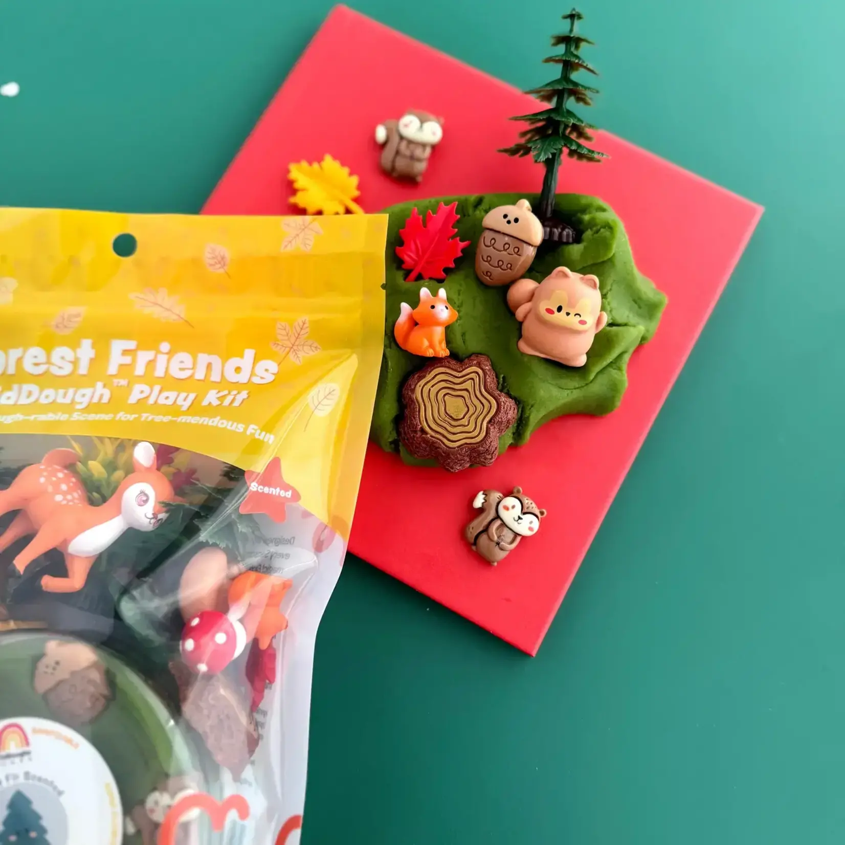 Earth Grown KidDoughs Forest Friends KidDough Play Kit