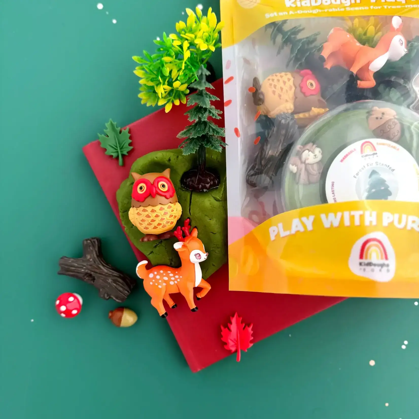 Earth Grown KidDoughs Forest Friends KidDough Play Kit