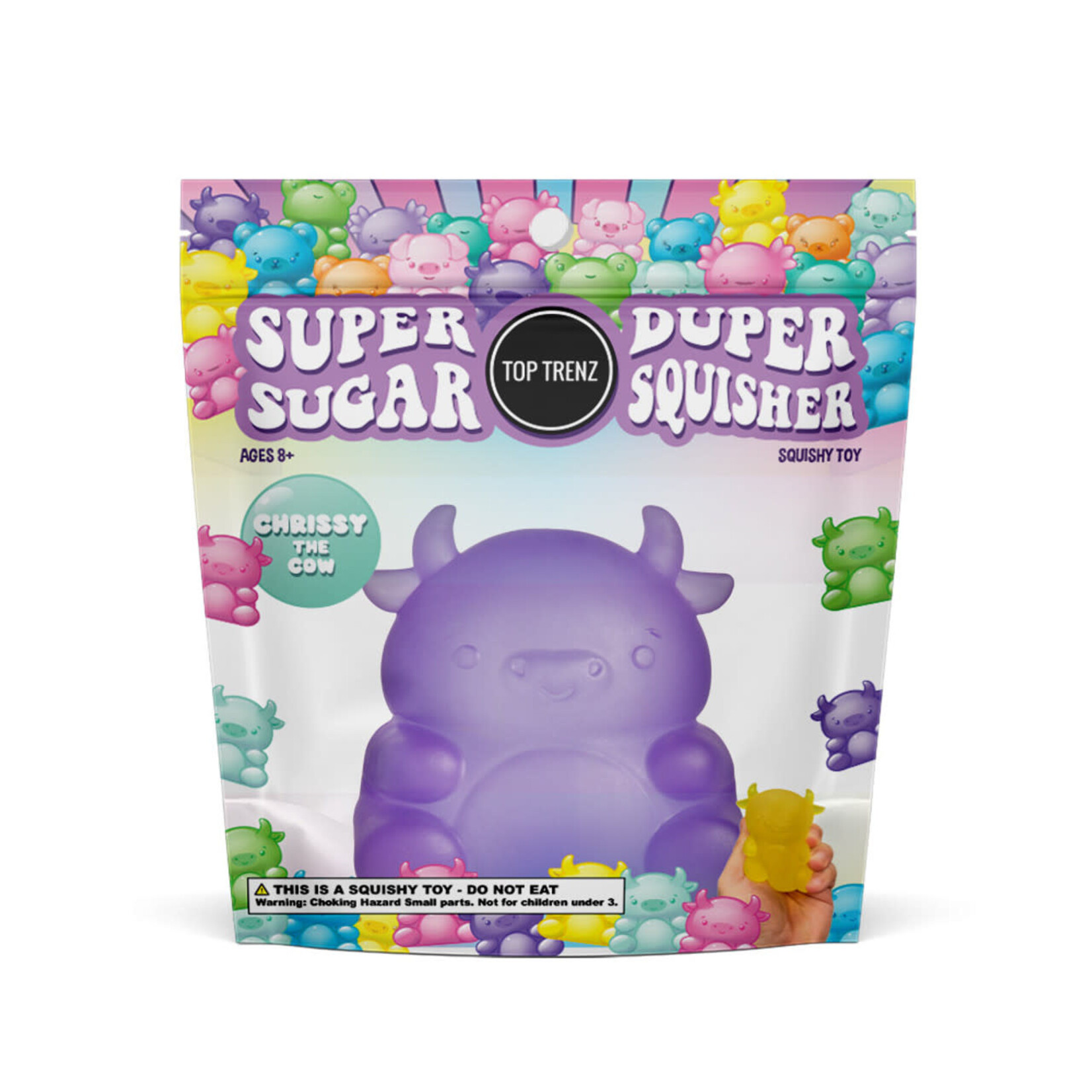 Top Trenz Super Duper Sugar Squisher Cow