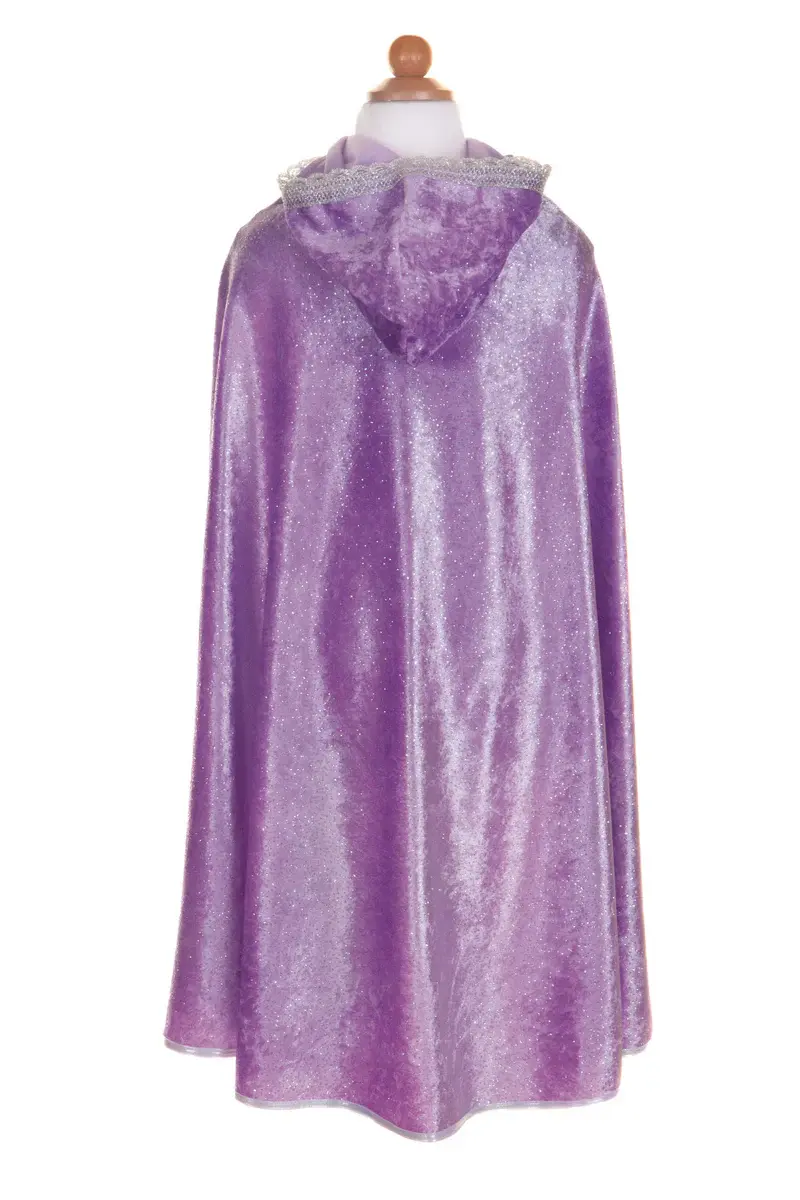 Diamond Sparkle Cape - Lilac Size 3-4