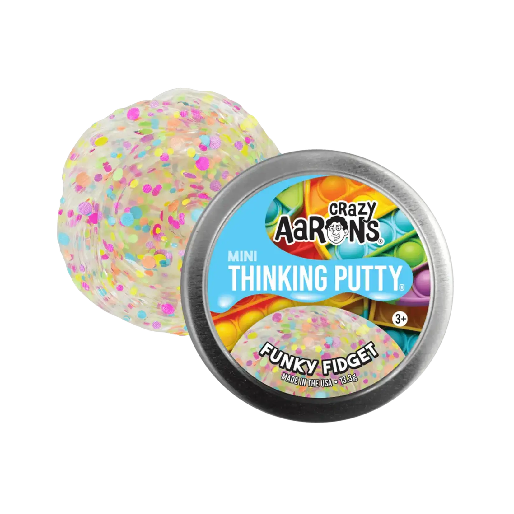 Crazy Aaron's Thinking Putty 2" Mini Putty Tin Funky Fidget