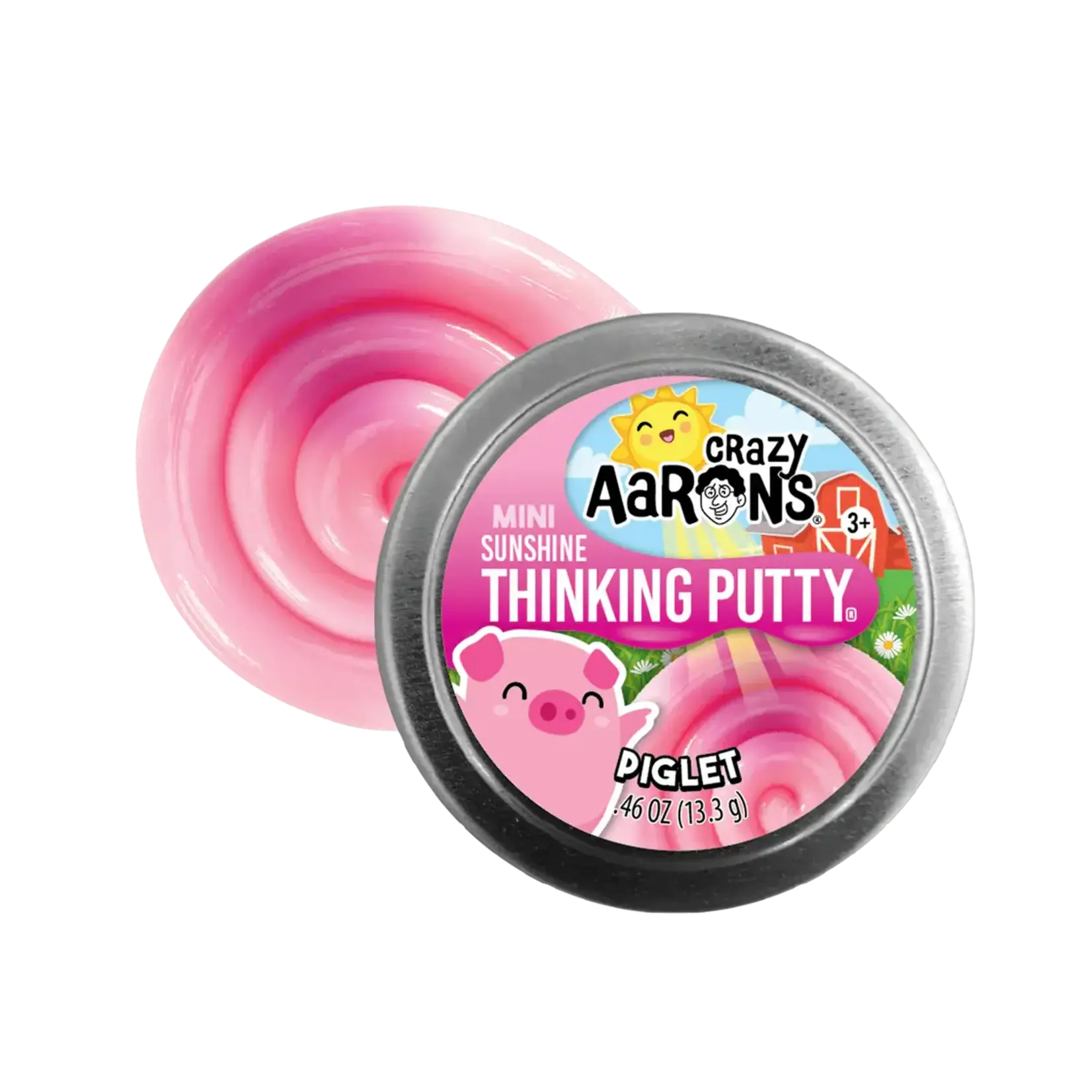 Crazy Aaron's Thinking Putty 2" Mini Putty Tin Piglet