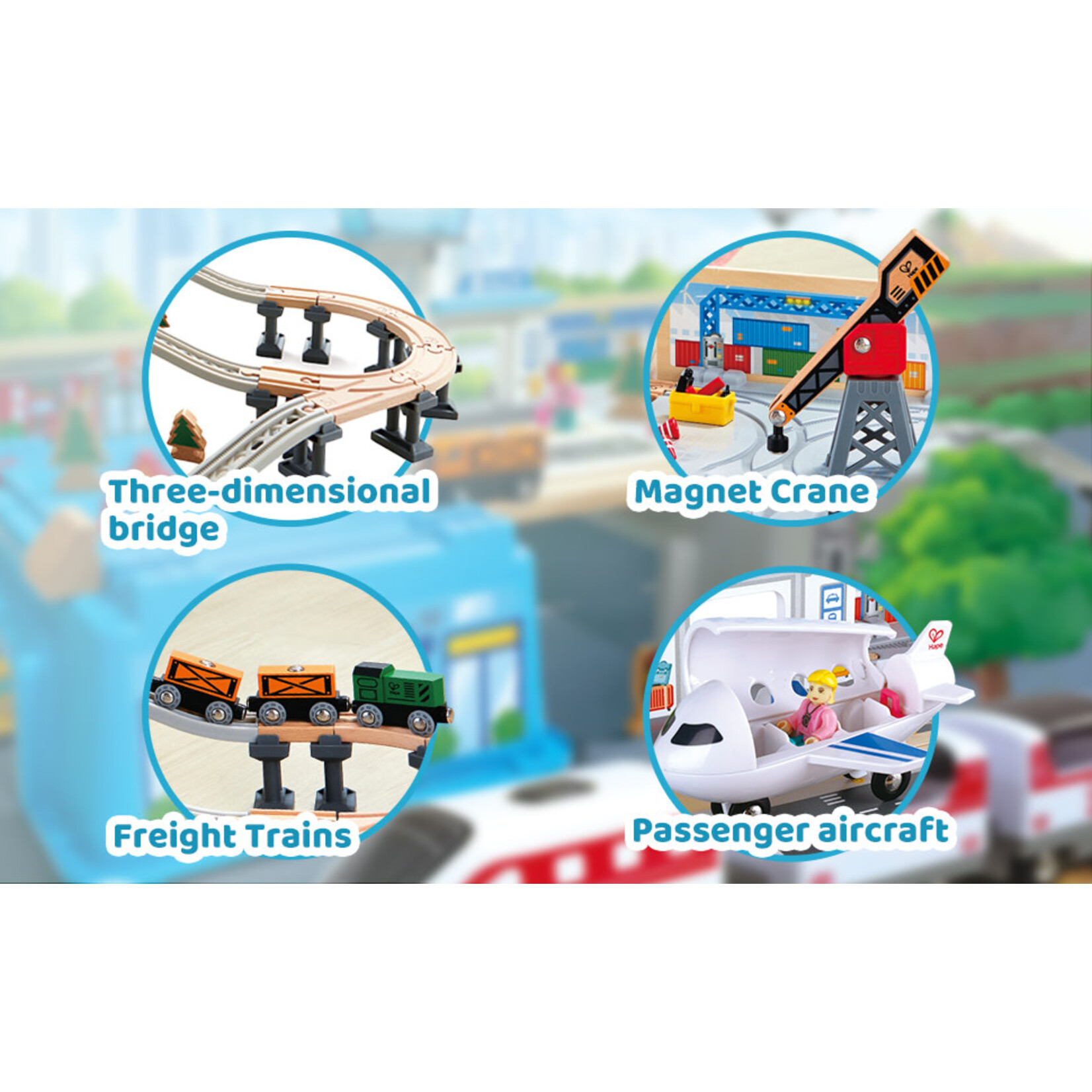 Hape Super Cityscape Transport Bucket