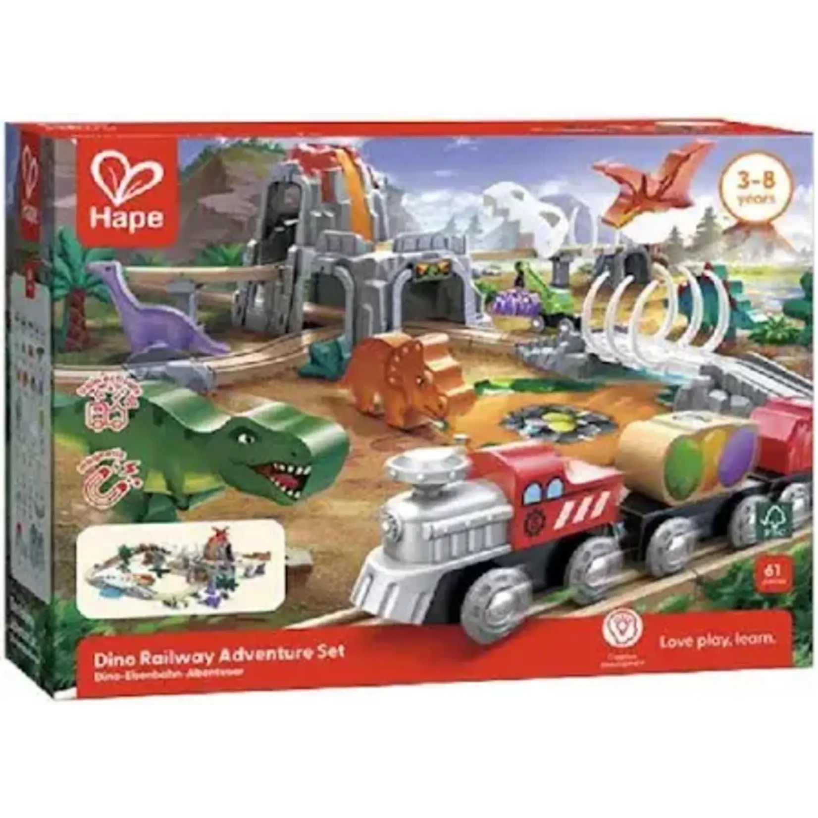 Hape Dinosaur Railway Adventure Set