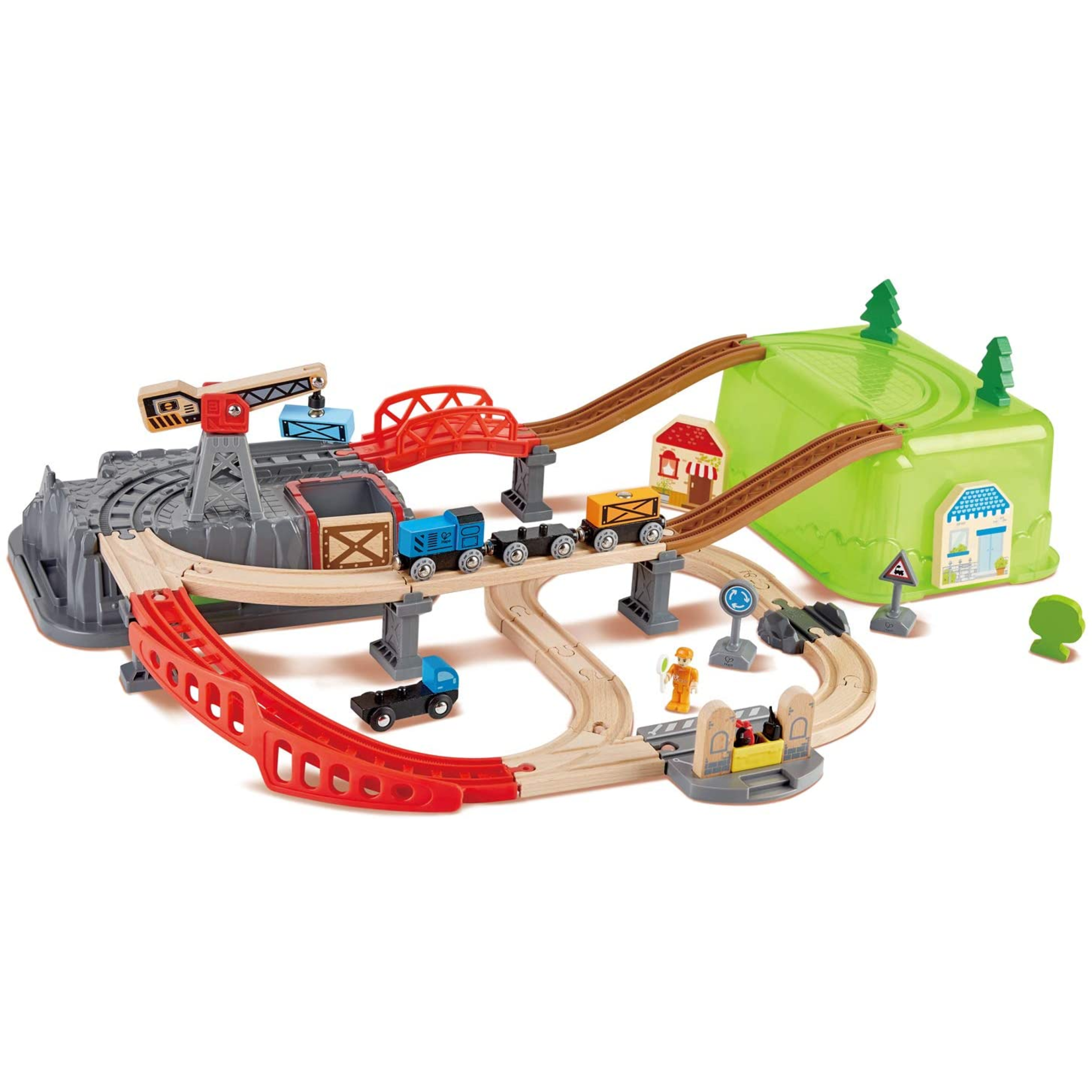 Hape Railway Bucket Builder Set