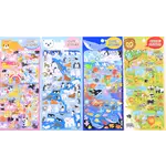 Assorted Puffy Stickers (Single Sheet)