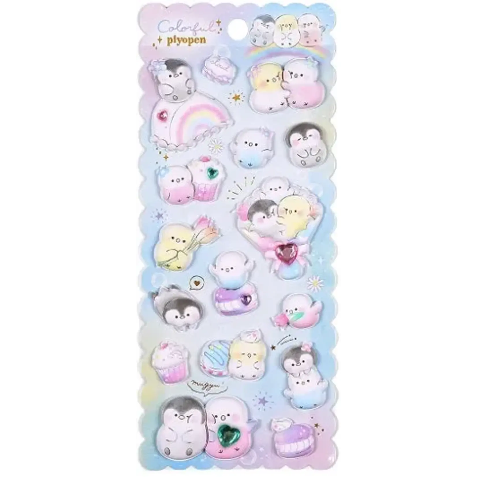 Super Puffy Kawaii Stickers
