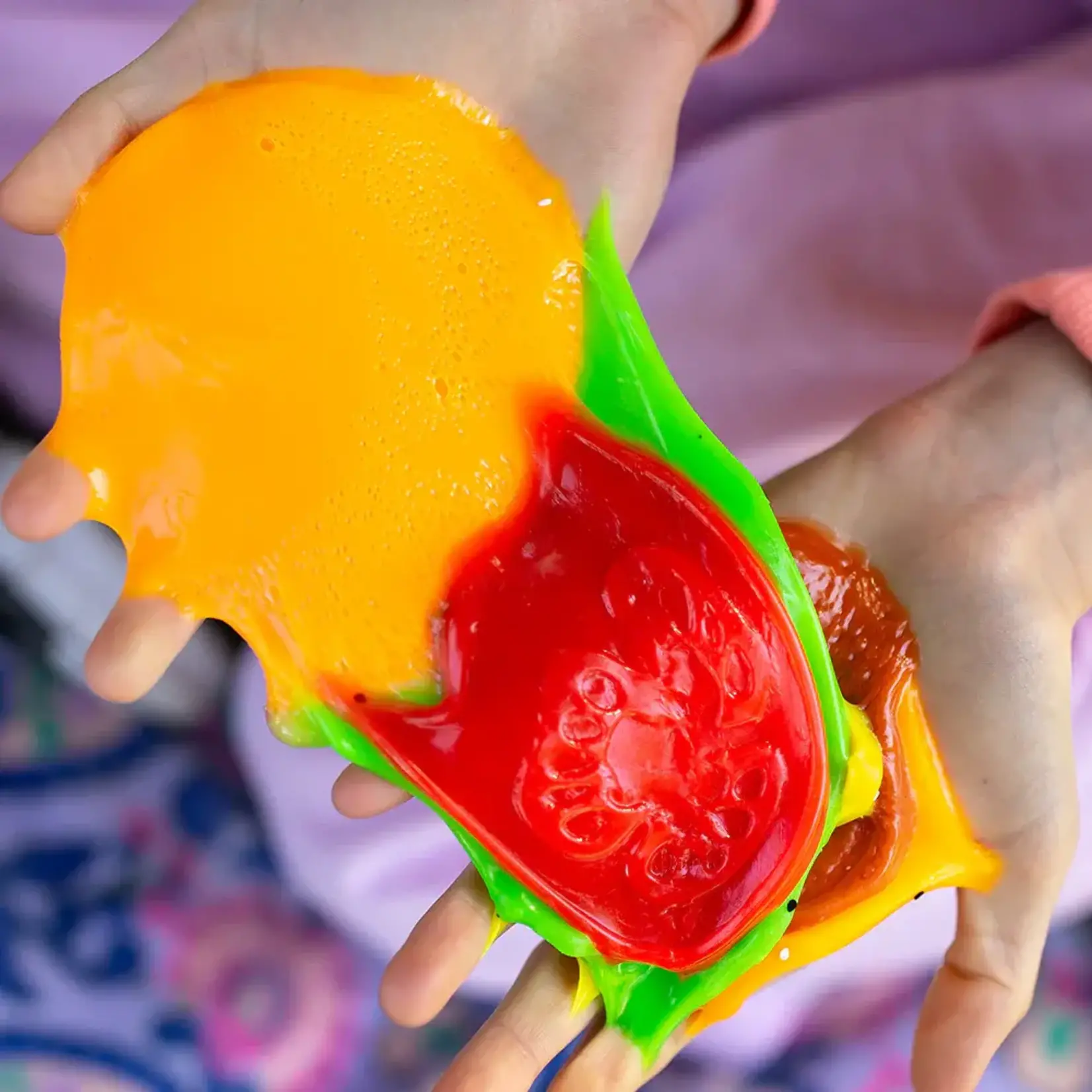 Beverly Hills Teddy Bear Company MushMeez Taba Squish Cheeseburger