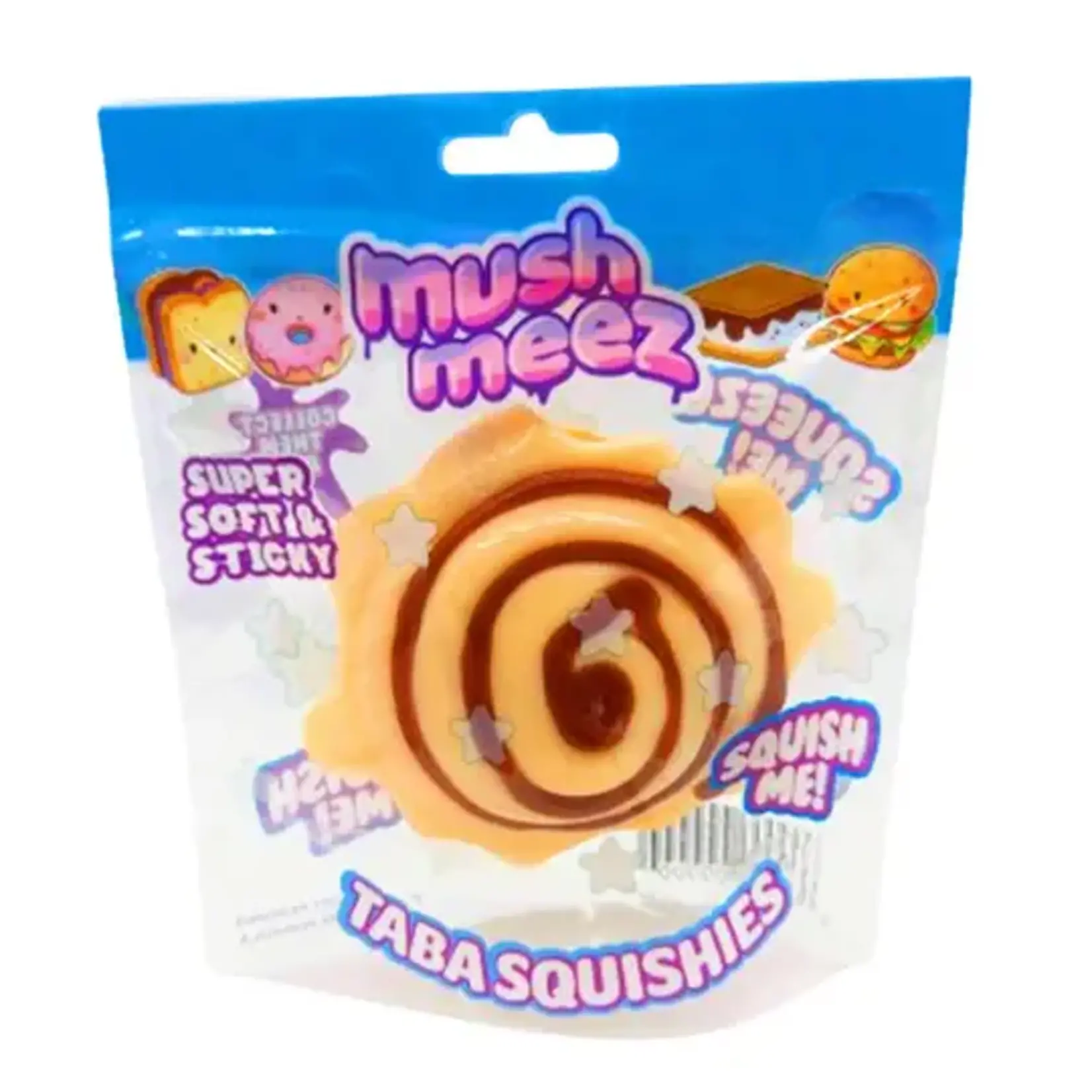 Beverly Hills Teddy Bear Company MushMeez Taba Squish Cinnamon Roll