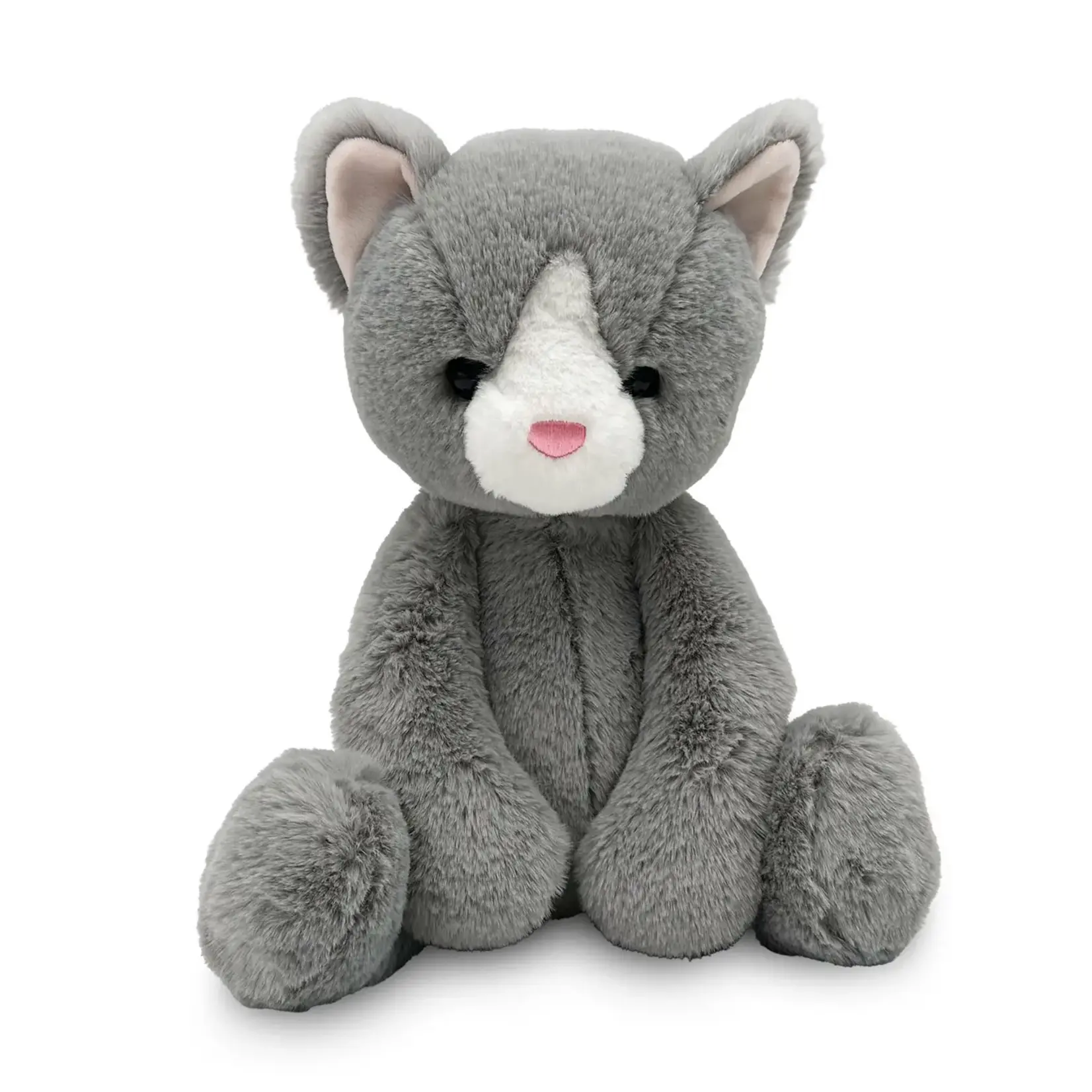 Beverly Hills Teddy Bear Company World's Softest Plush Gray Kitten
