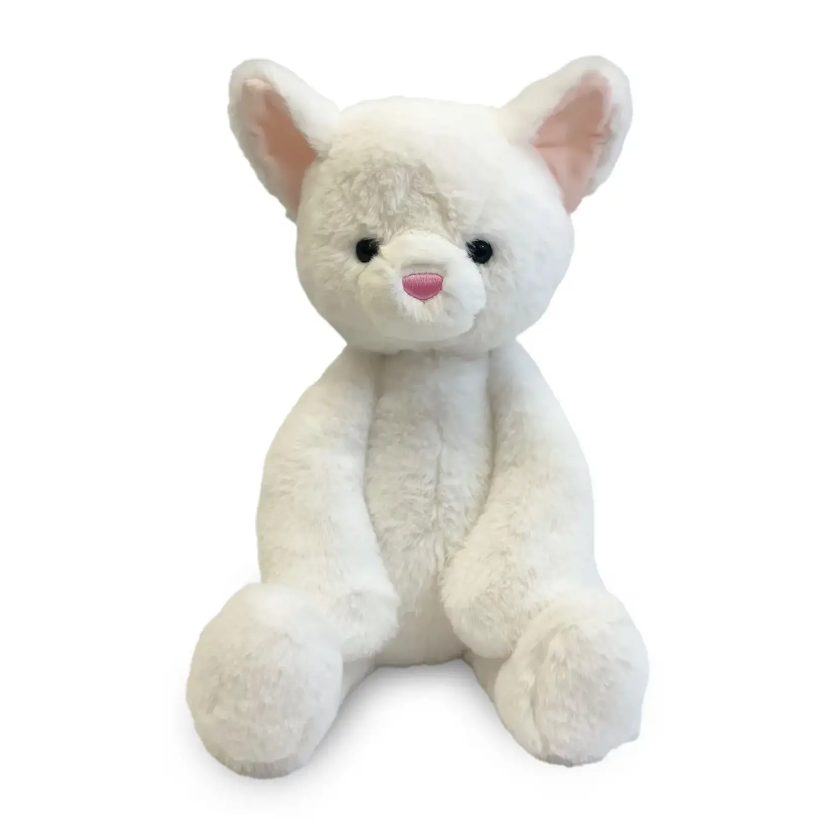 Beverly Hills Teddy Bear Company World's Softest Plush White Kitten
