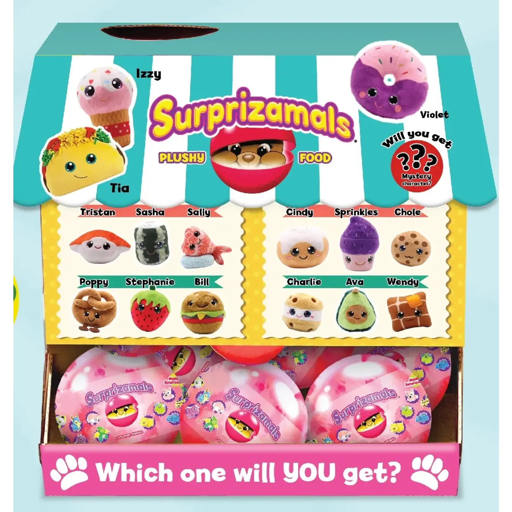 Beverly Hills Teddy Bear Company Surprizamals - Food