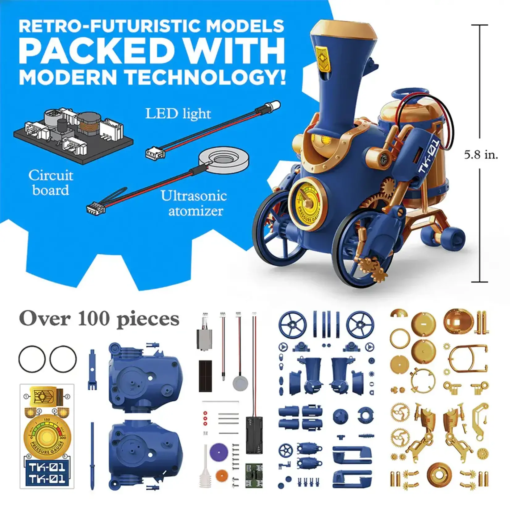Thames and Kosmos TrainBots: 2-in-1 STEAM Maker Kit