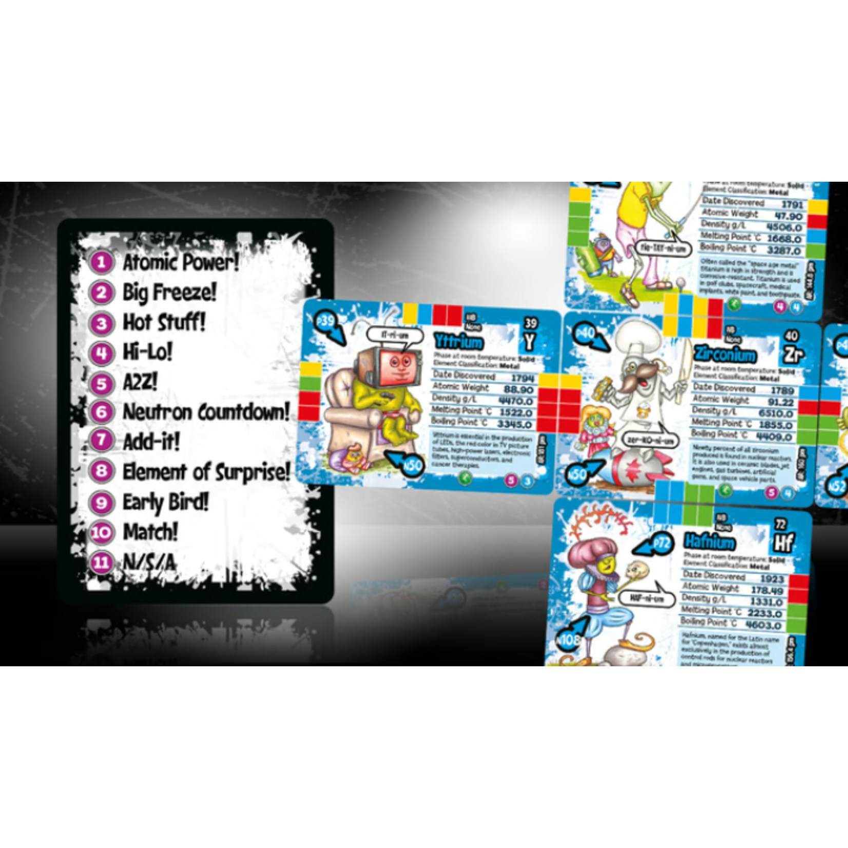Outset Games Periodyx Periodic Table Card Game