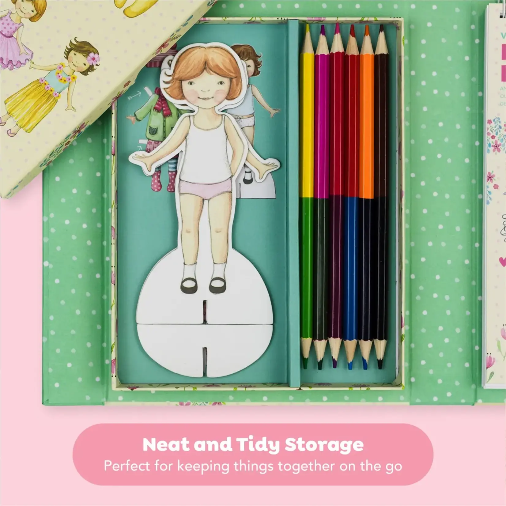Tiger Tribe Vintage Paper Dolls Kit