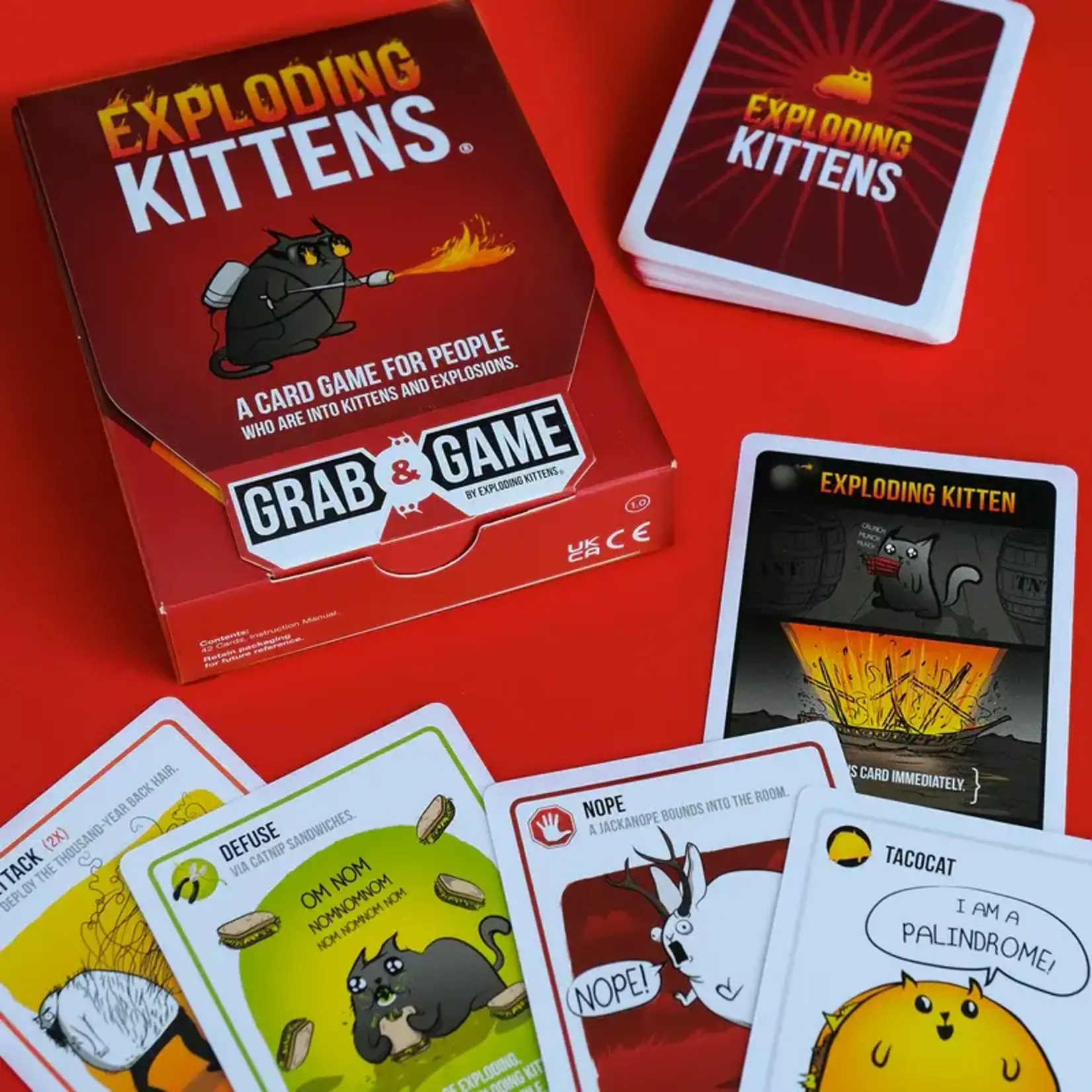 Exploding Kittens Grab & Game Exploding Kittens