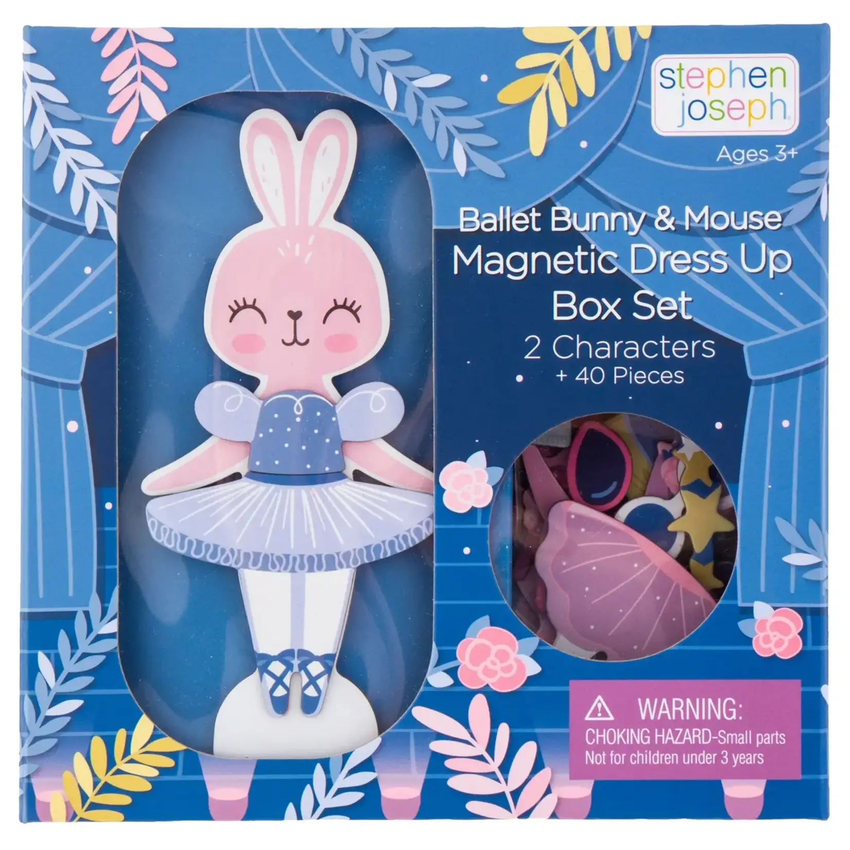 Stephen Joseph Magnetic Dress Up Box Bunny/Mouse