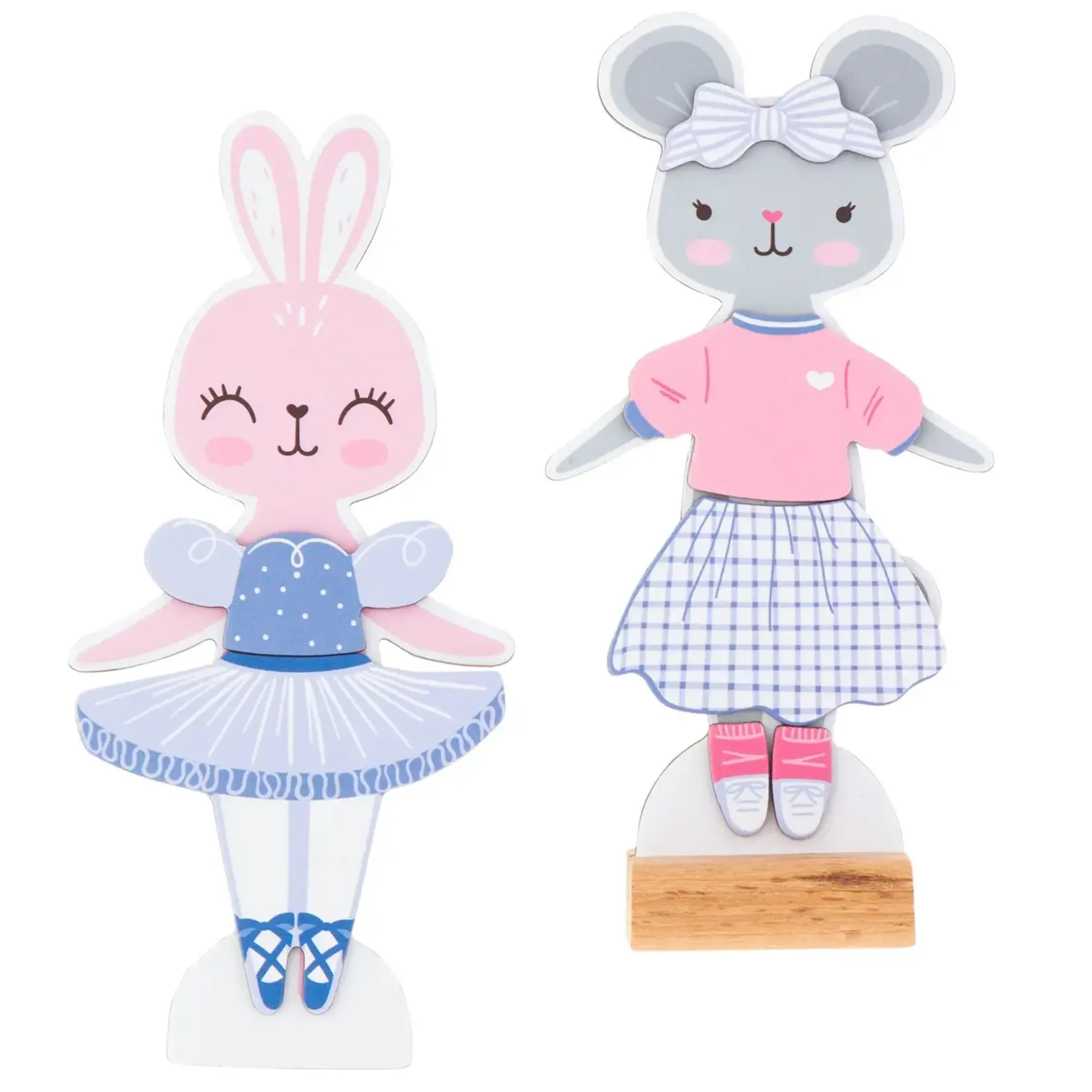 Stephen Joseph Magnetic Dress Up Box Bunny/Mouse