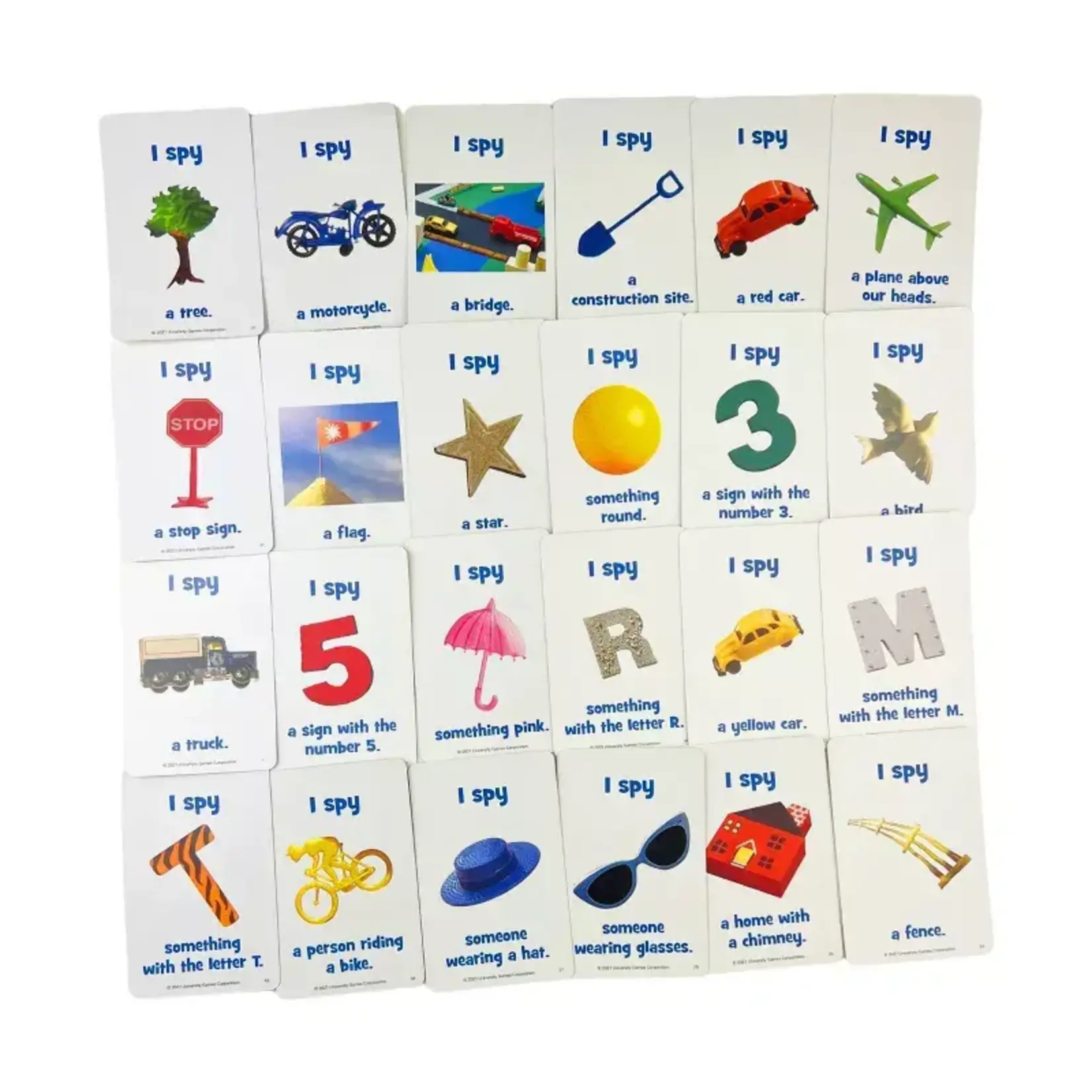 I SPY Travel Card Game