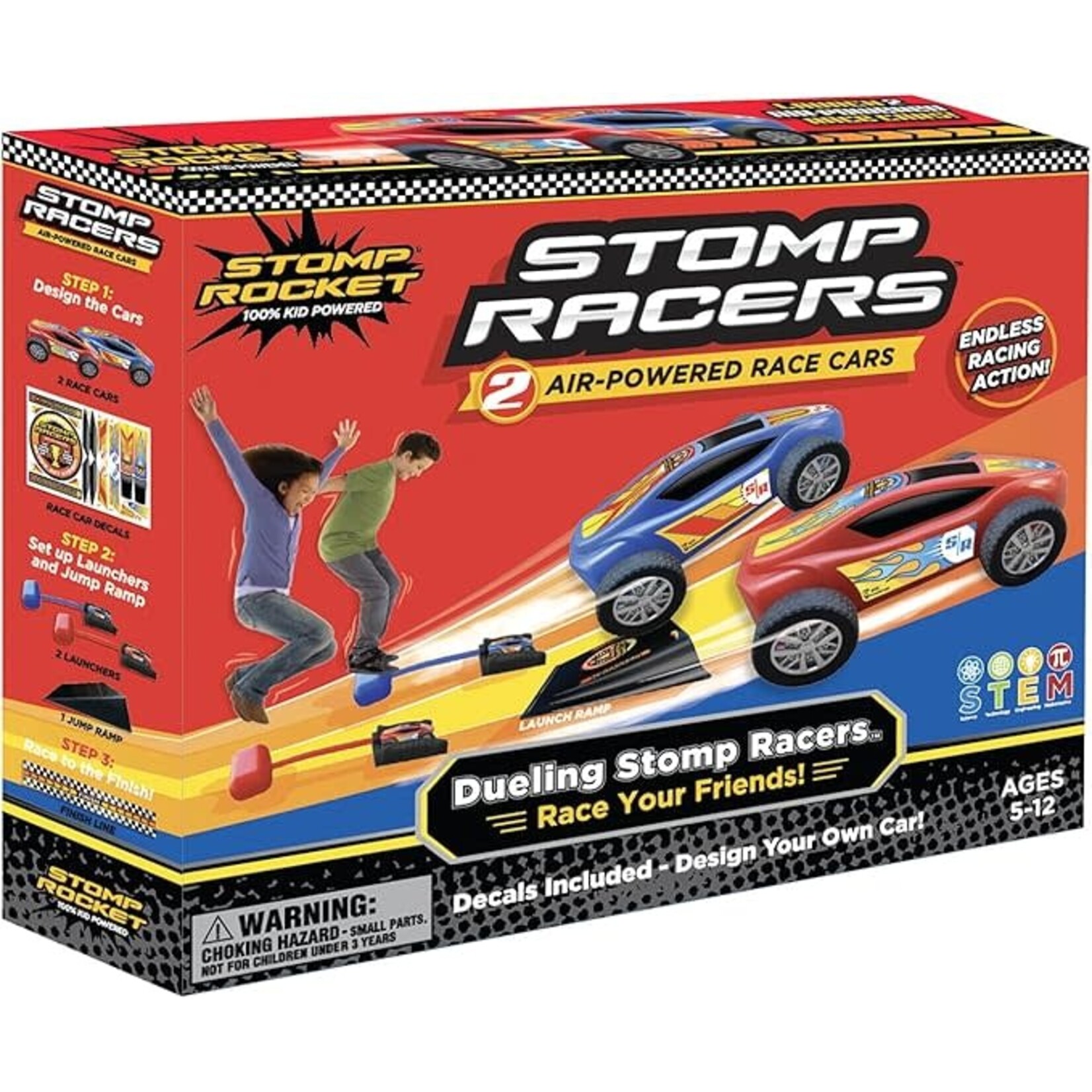 Stomprocket Dueling Stomp Racers