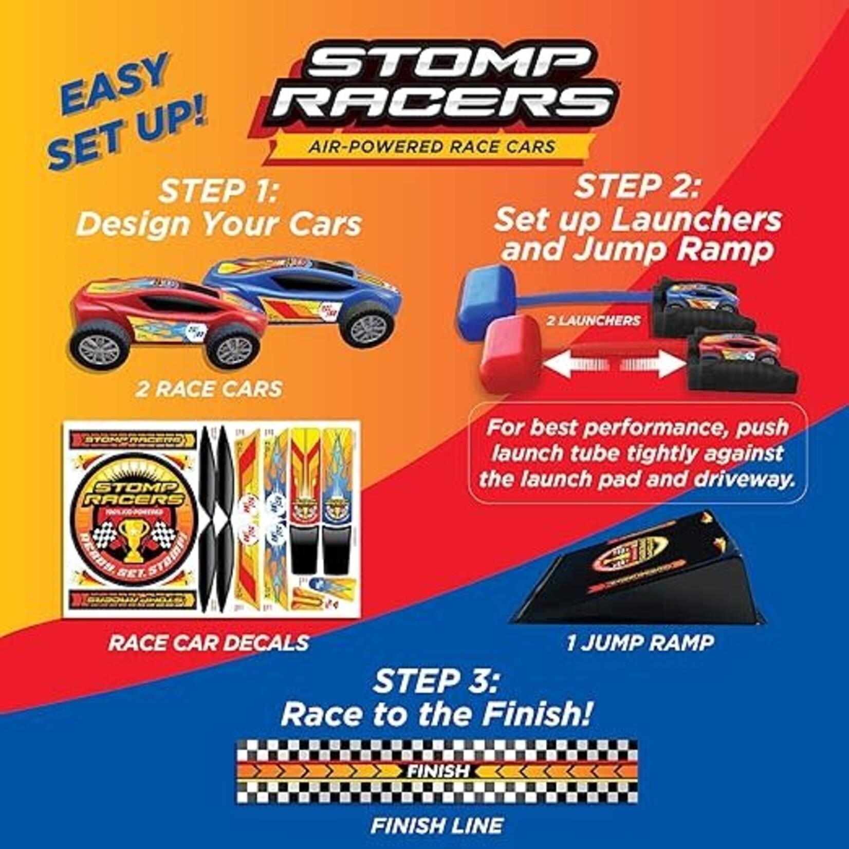 Stomprocket Dueling Stomp Racers