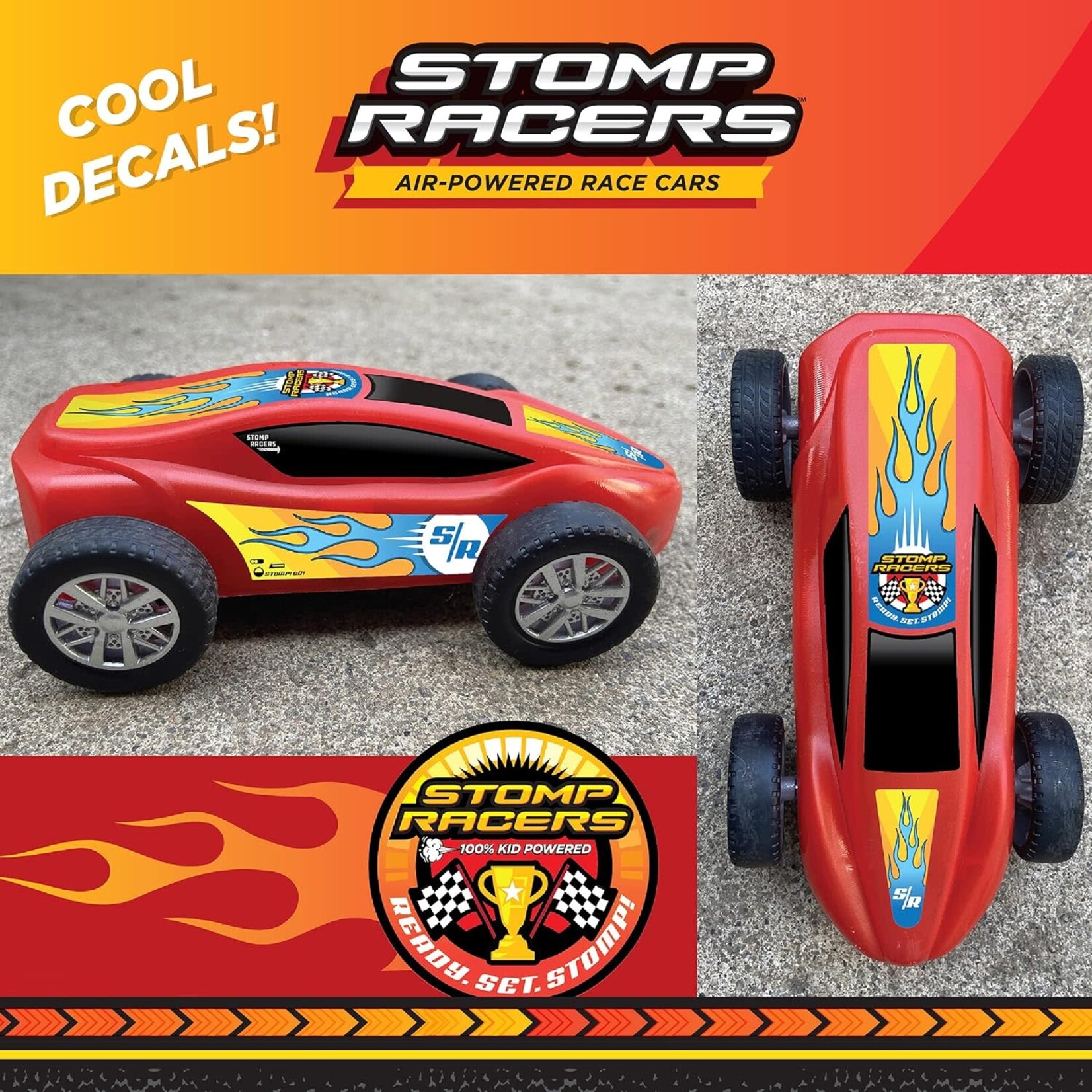Stomprocket Dueling Stomp Racers