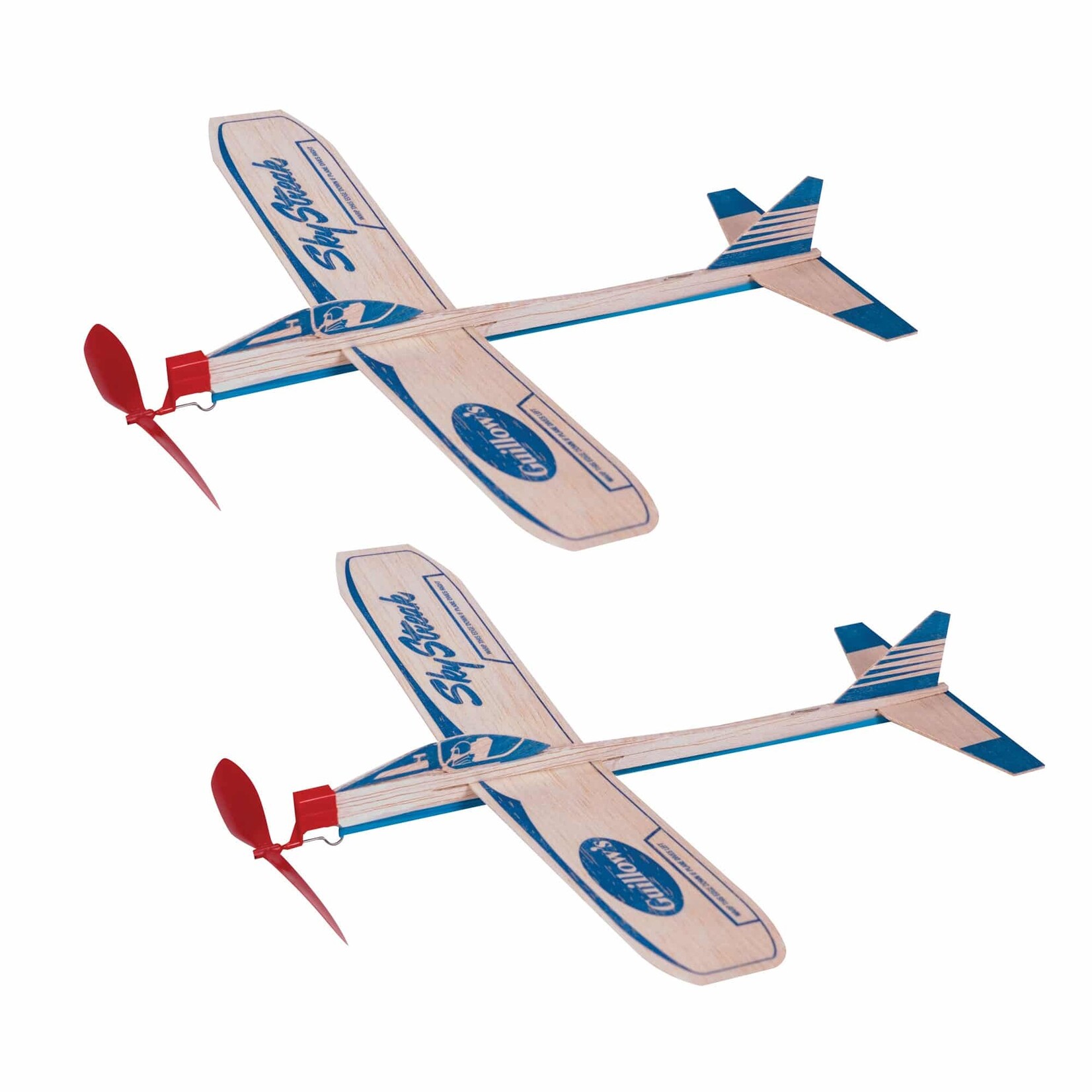 Schylling Sky Streak Balsa Wood Plane Boxed (2 pack)