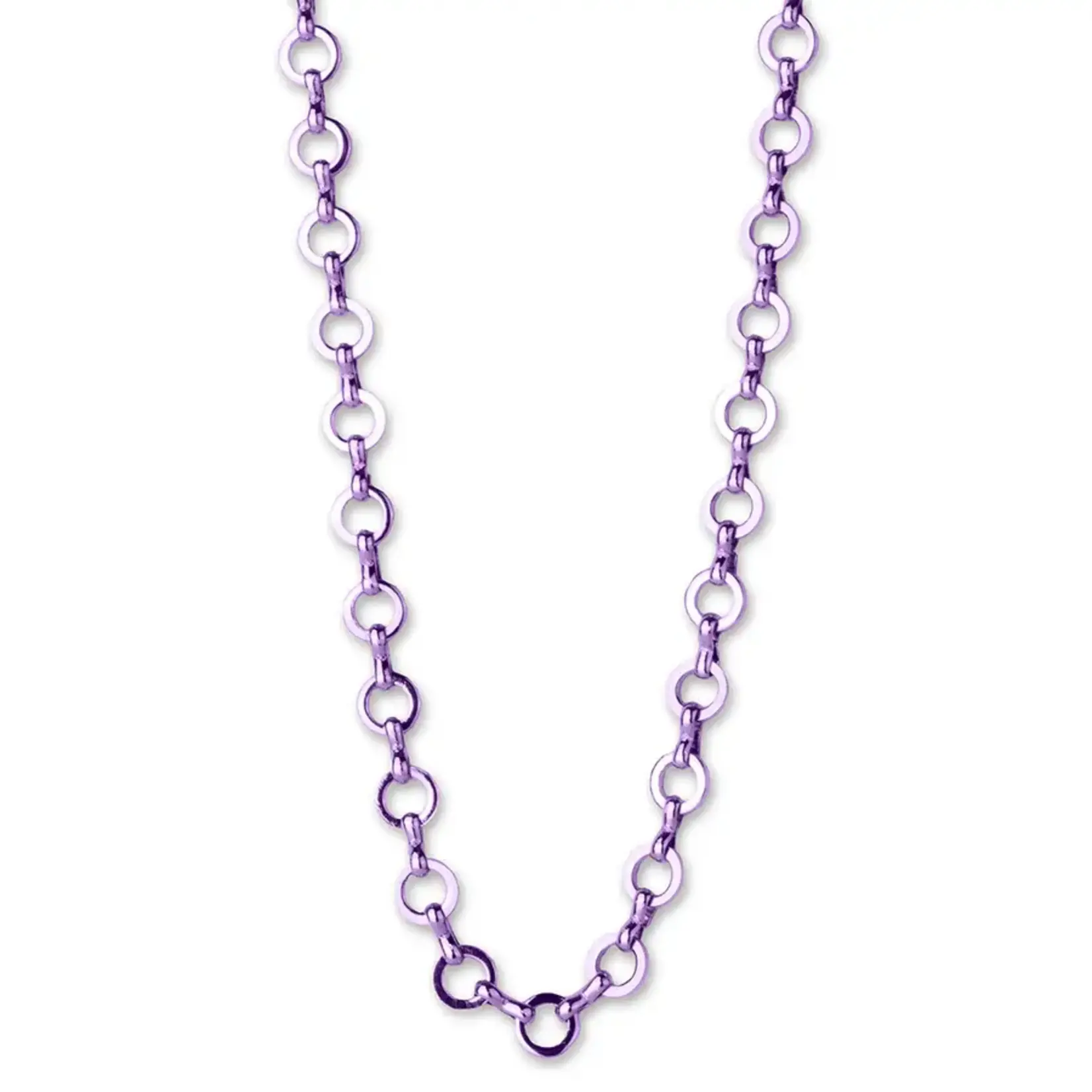 CHARM IT! CHARM IT! Purple Chain Necklace