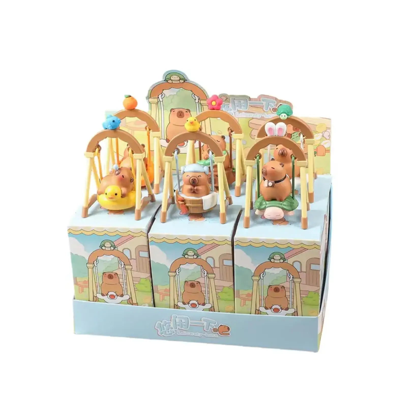 Capybara Swing Figurine Blind Box