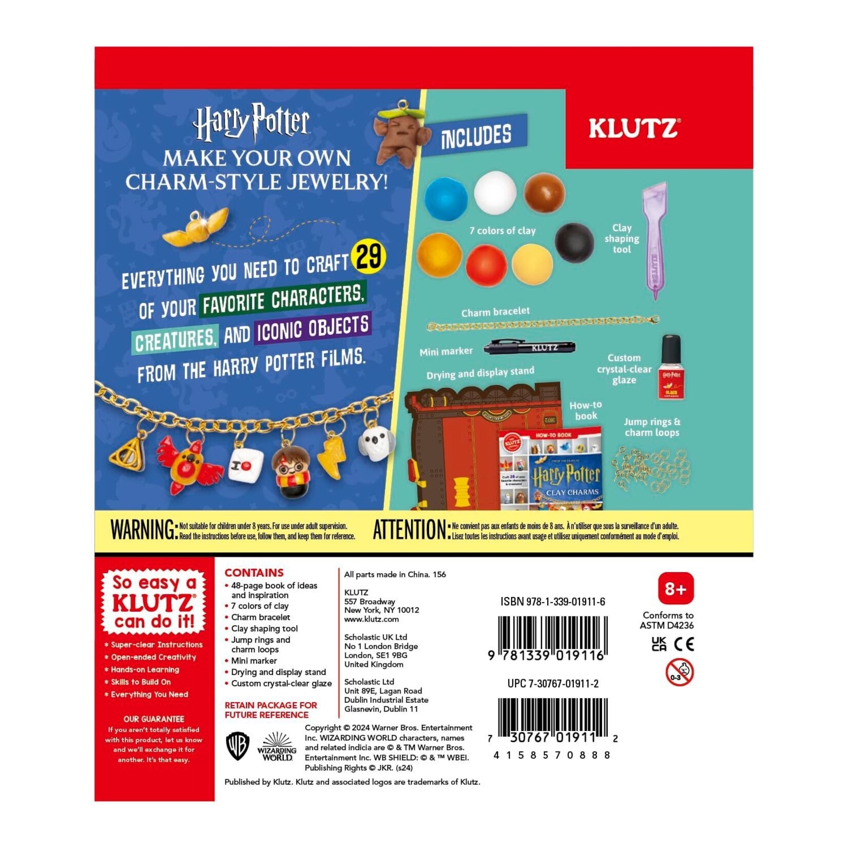 Klutz Harry Potter Clay Charms