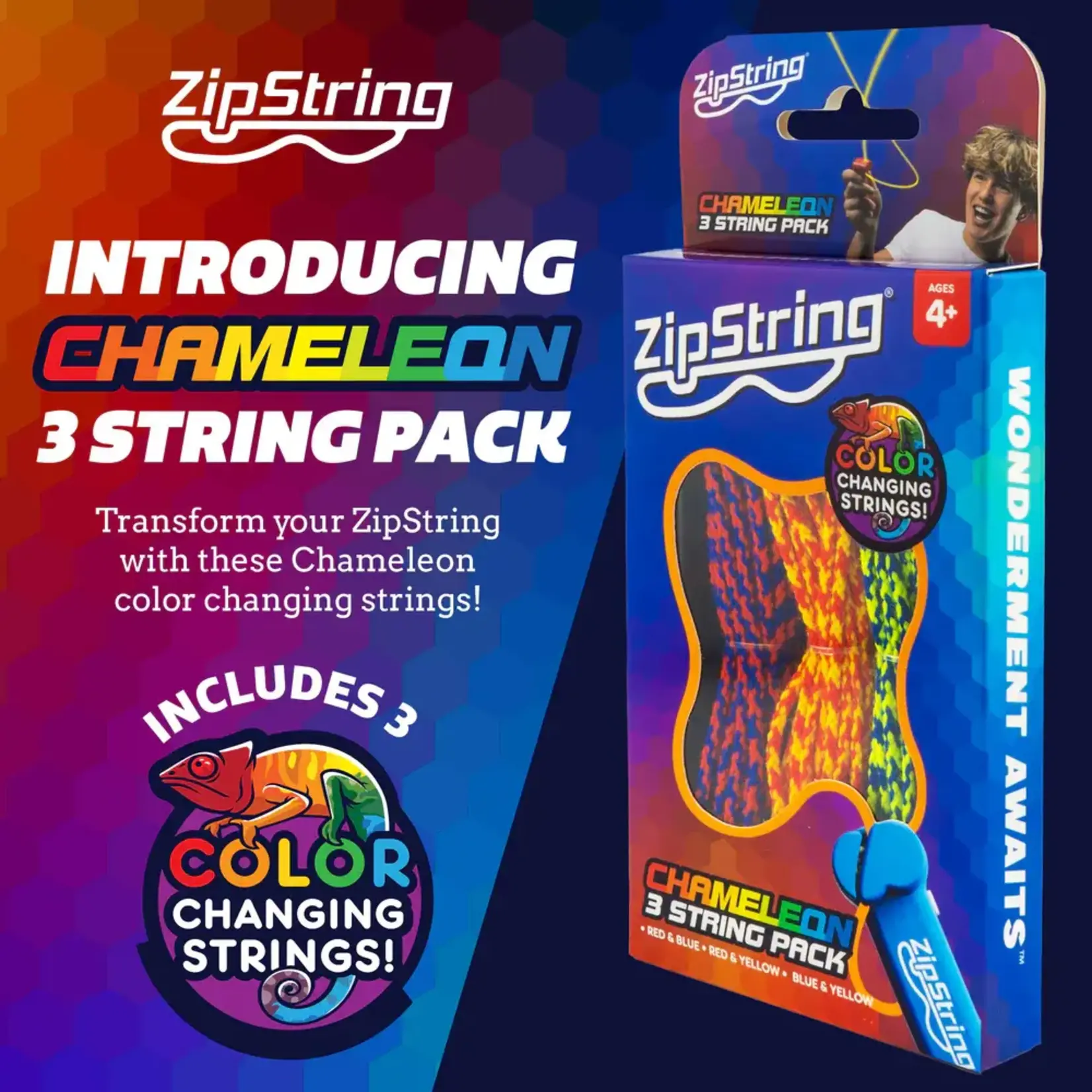 Zipstring Zipstring Chameleon 3 String Pack