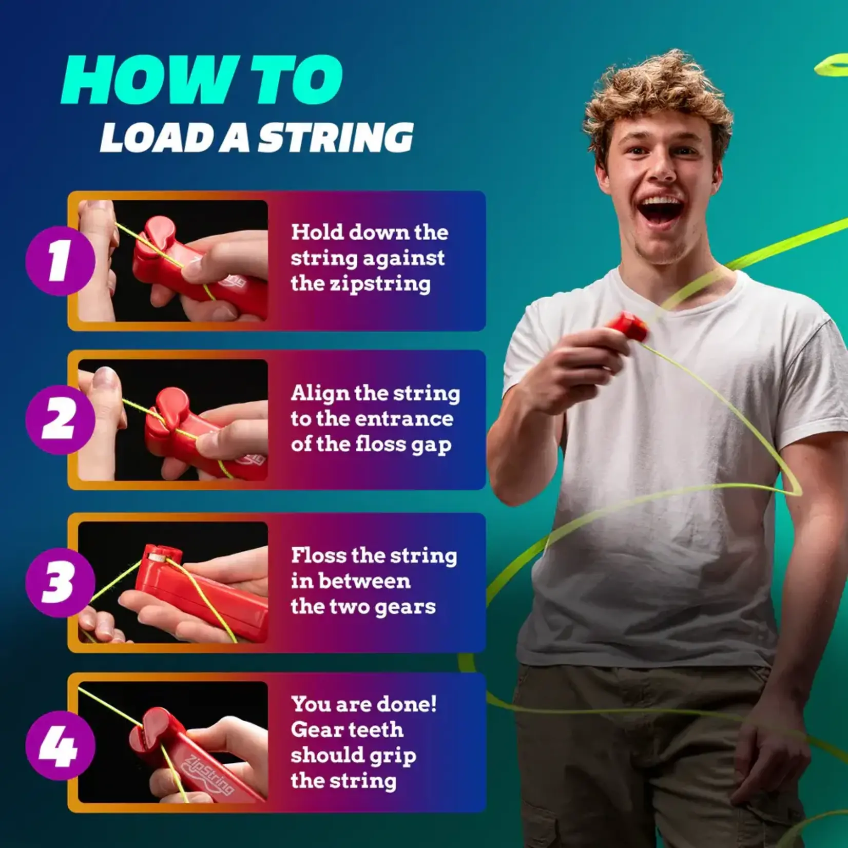 Zipstring Zipstring Chameleon 3 String Pack