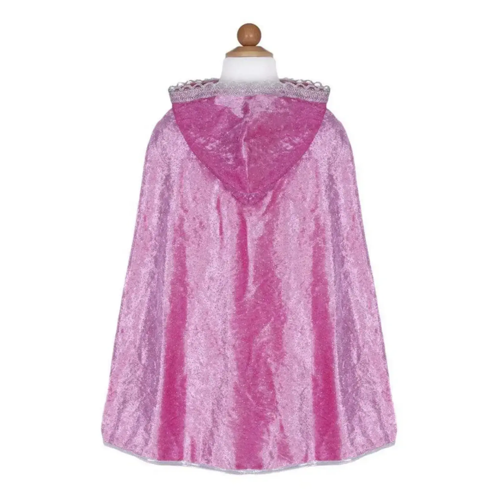 Great Pretenders Diamond Sparkle Cape - Dark Pink Size 5-6