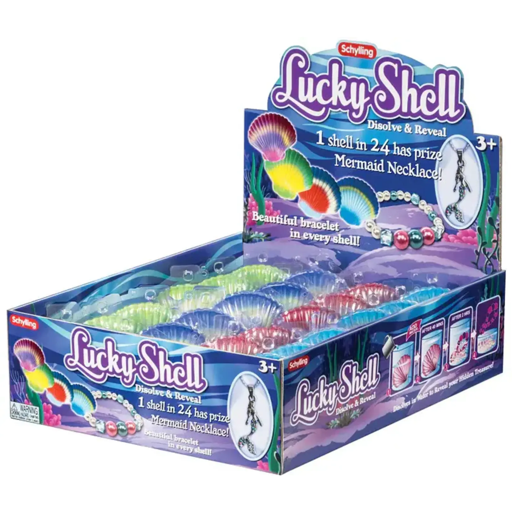 Schylling Lucky Shell Mermaid Bracelet Surprise