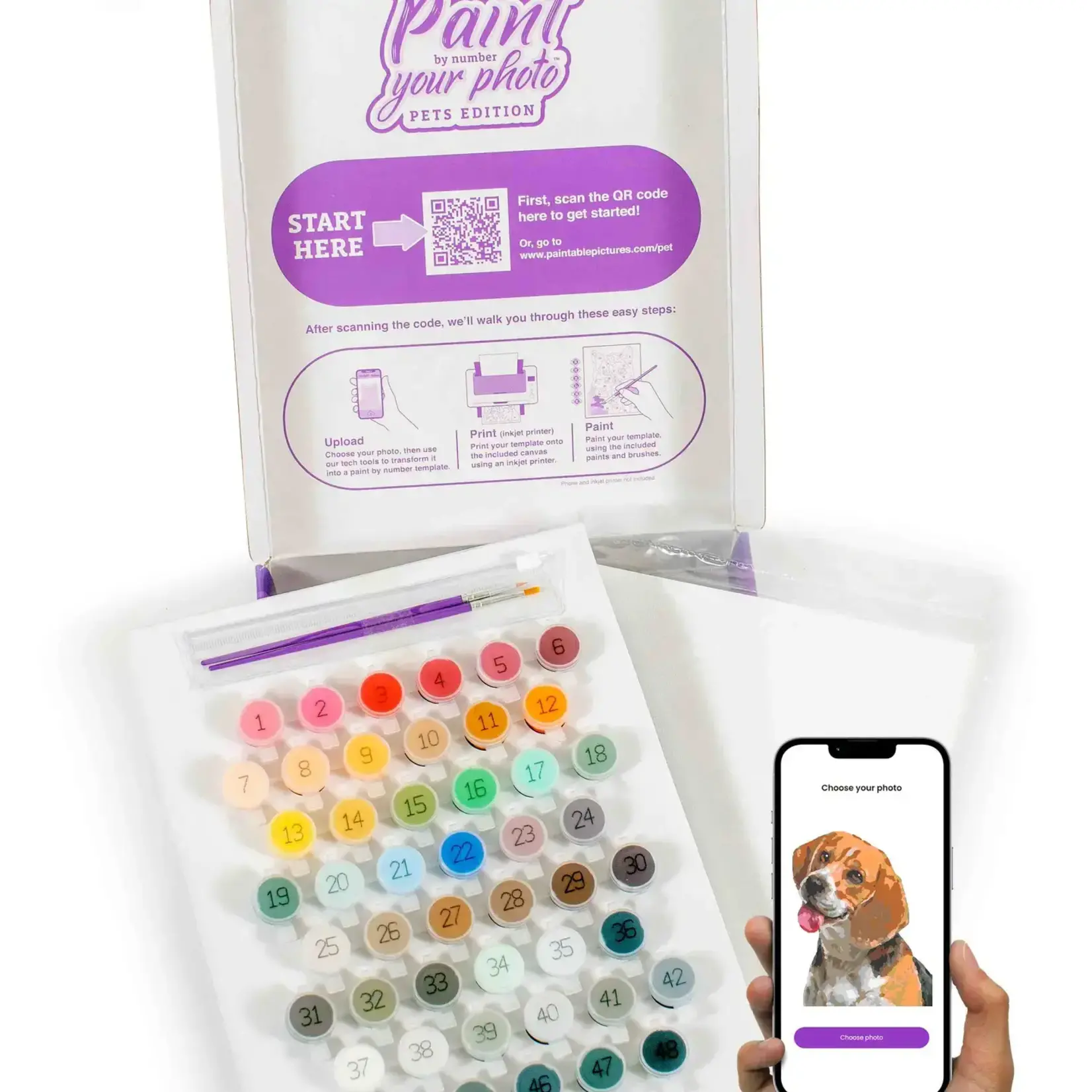 Paint Your Photo By Number Pets Edition