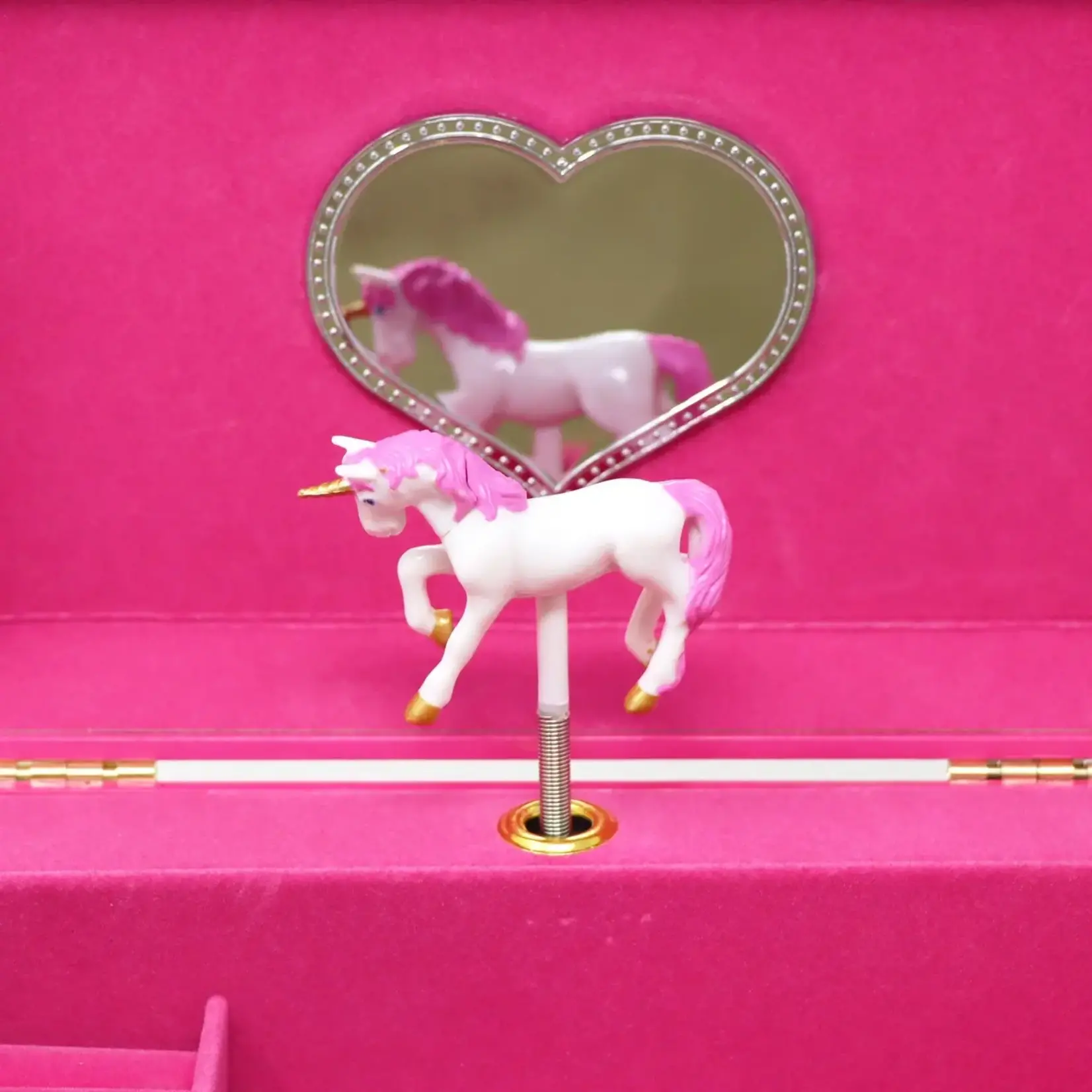 Pink Poppy Dreamland Unicorn Musical Jewelry Box - Medium