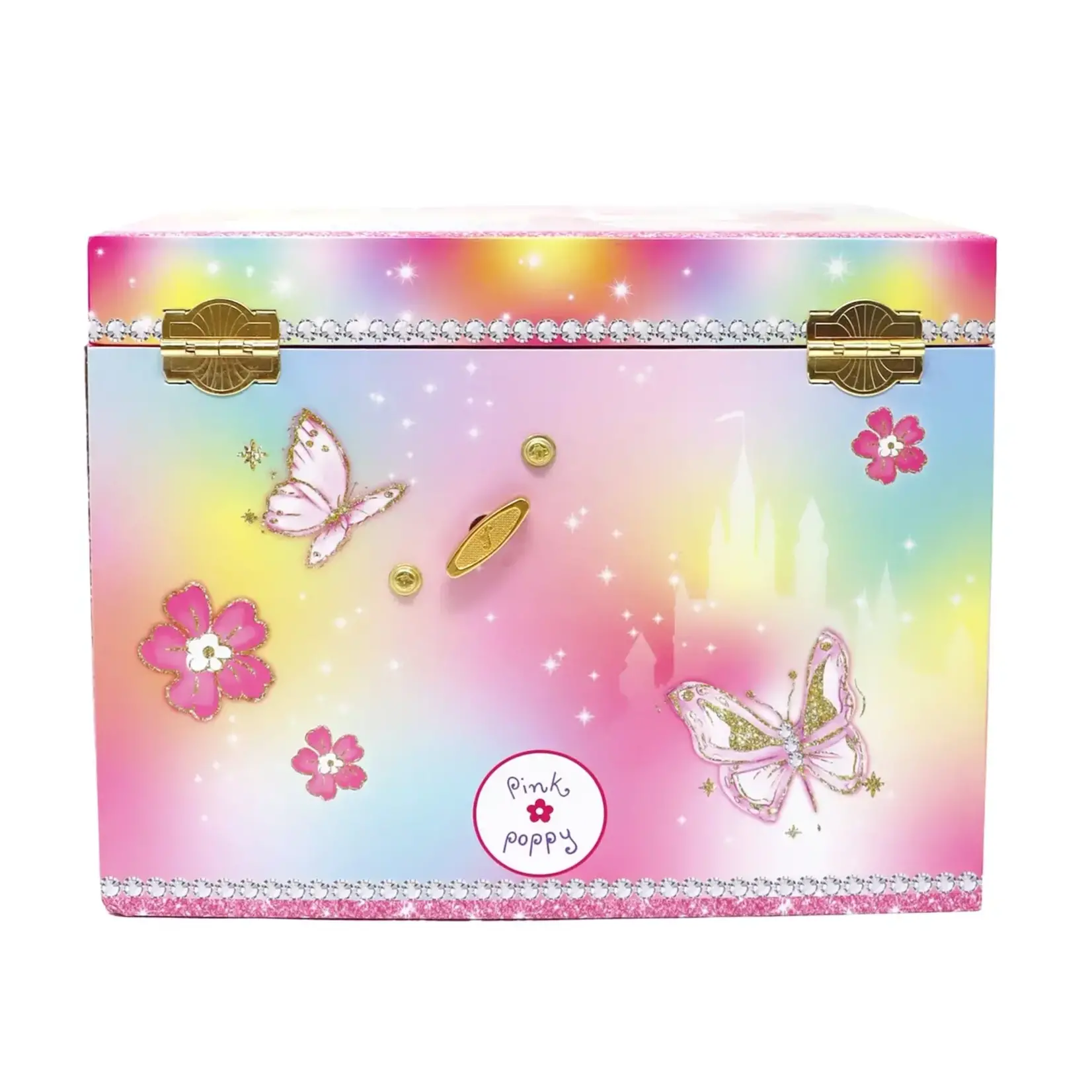 Pink Poppy Dreamland Unicorn Musical Jewelry Box - Medium