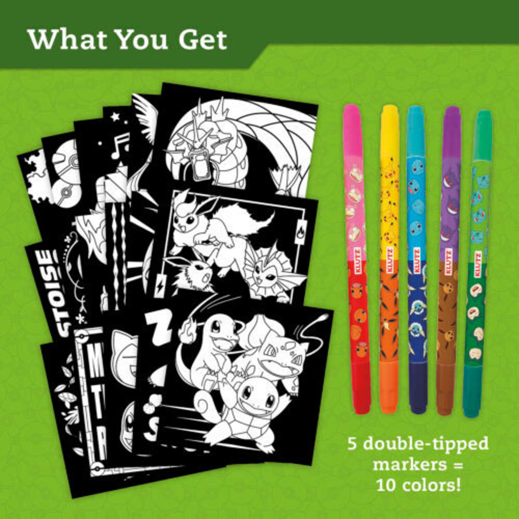 Klutz Pokemon Stained Glass Art