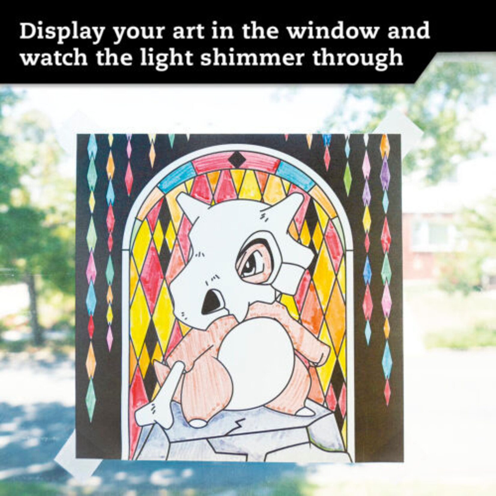 Klutz Pokemon Stained Glass Art