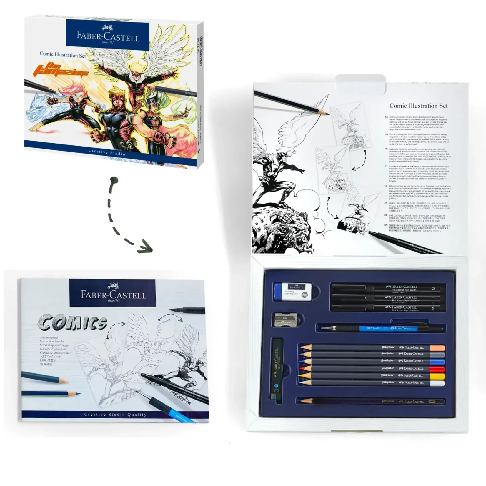 Faber-Castell Comic Illustration Kit