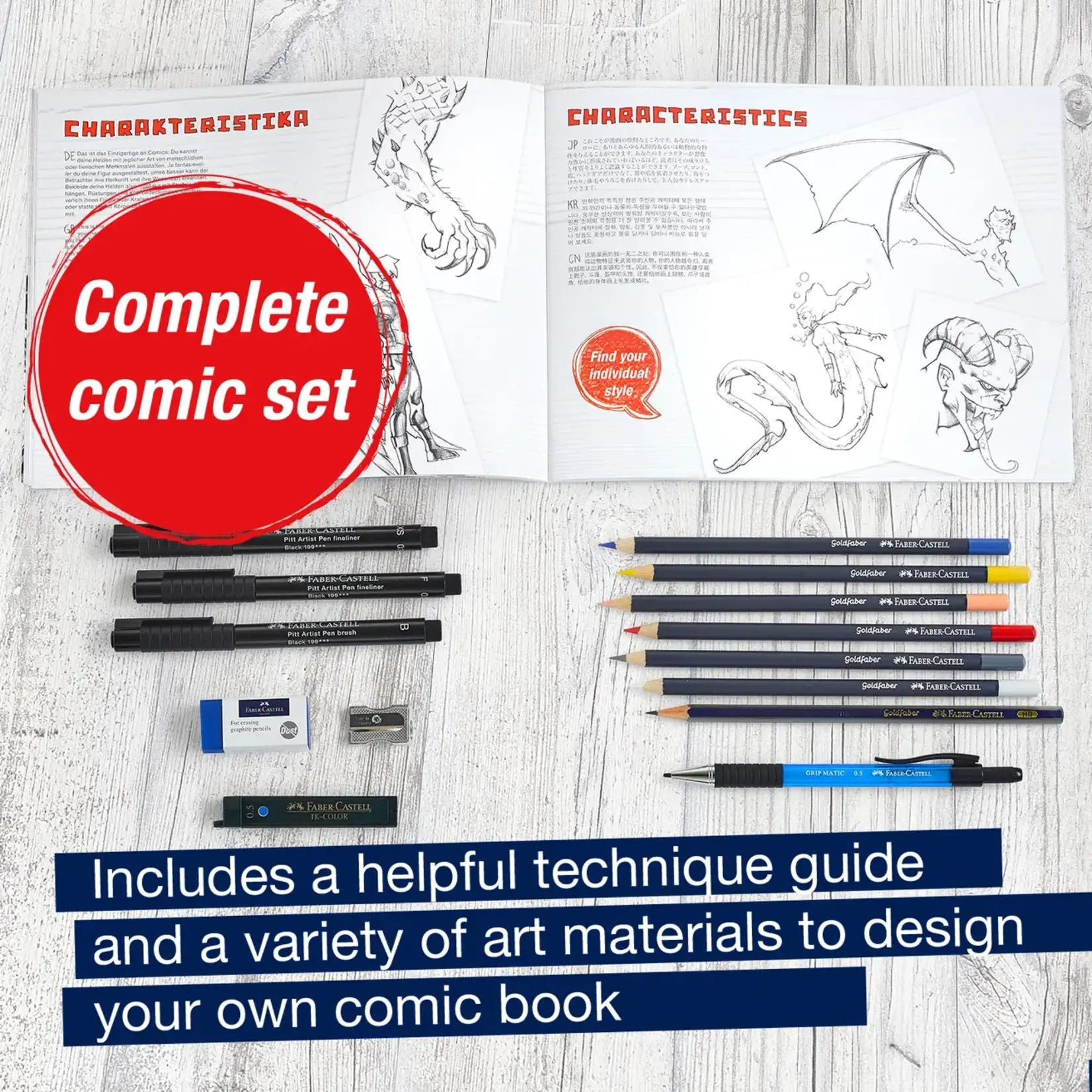 Faber-Castell Comic Illustration Kit